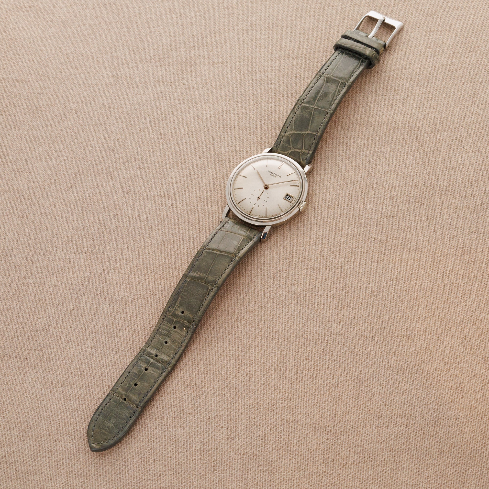 Patek Philippe White Gold Calatrava Ref. 3445 - Image 5