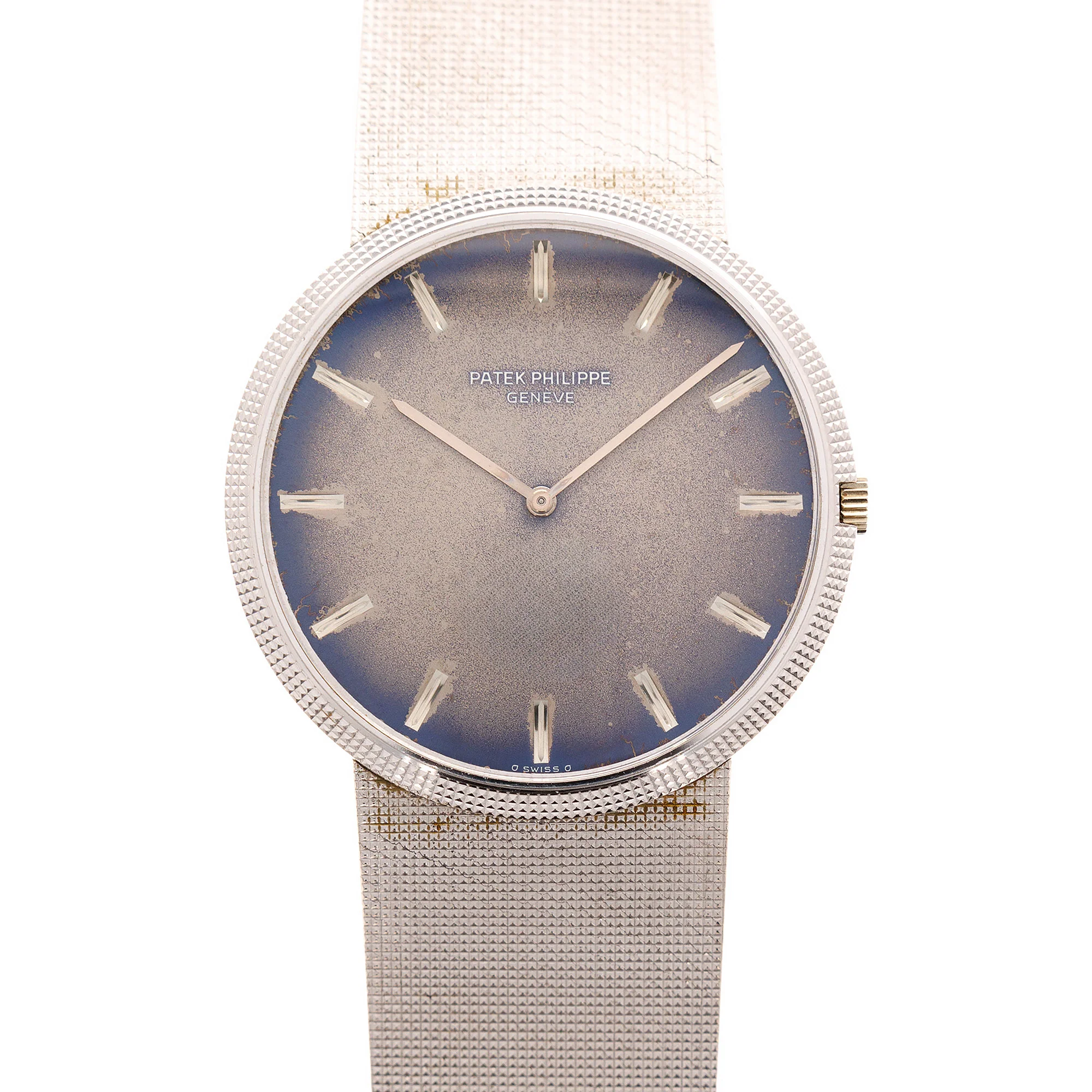 Patek Philippe White Gold Calatrava Ref. 3588 with Tropical Dial