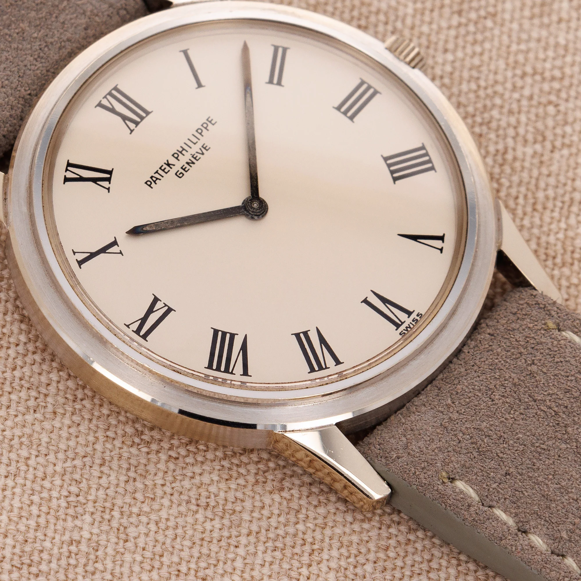 Patek Philippe White Gold Calatrava Ref. 3591 - Image 4
