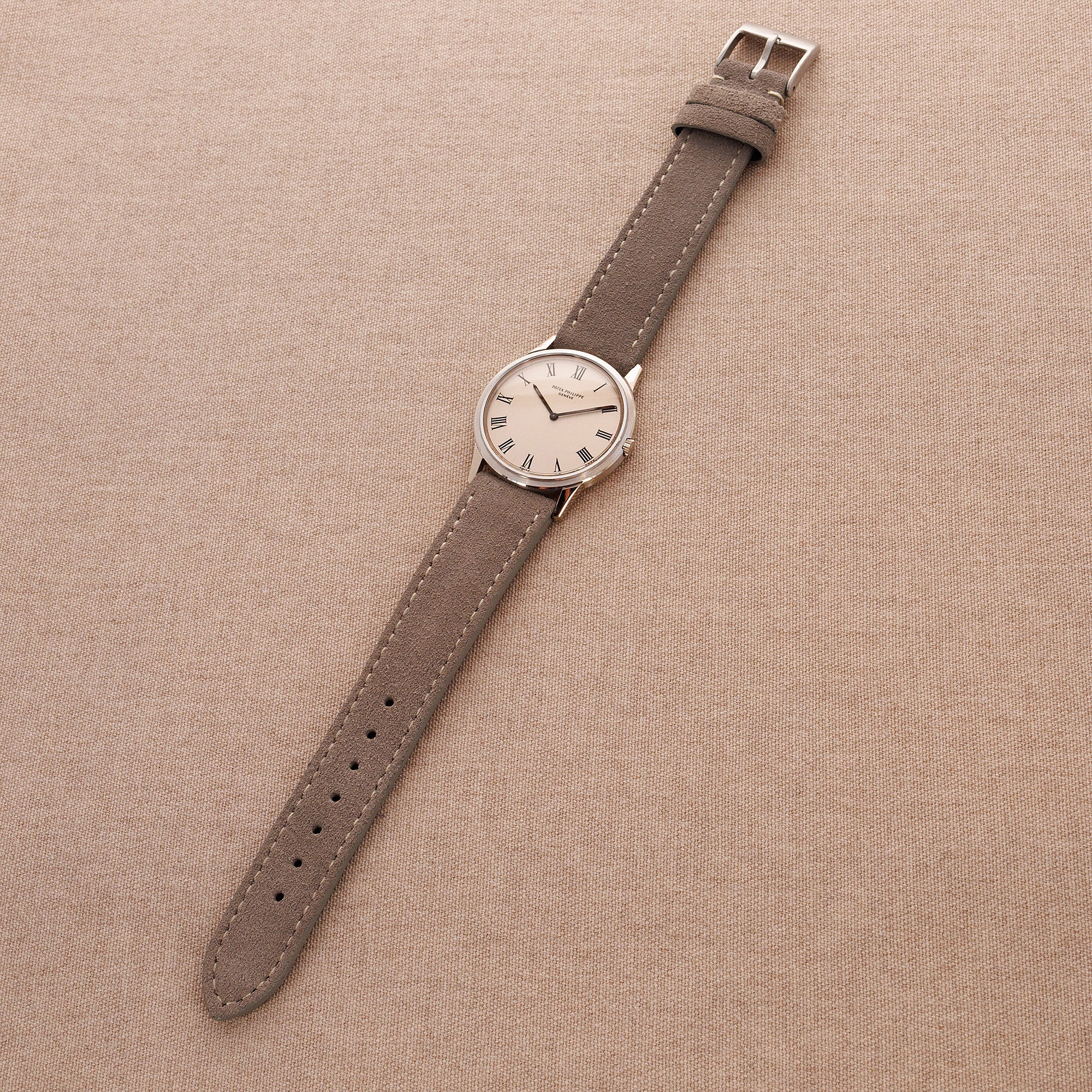 Patek Philippe White Gold Calatrava Ref. 3591 - Image 5
