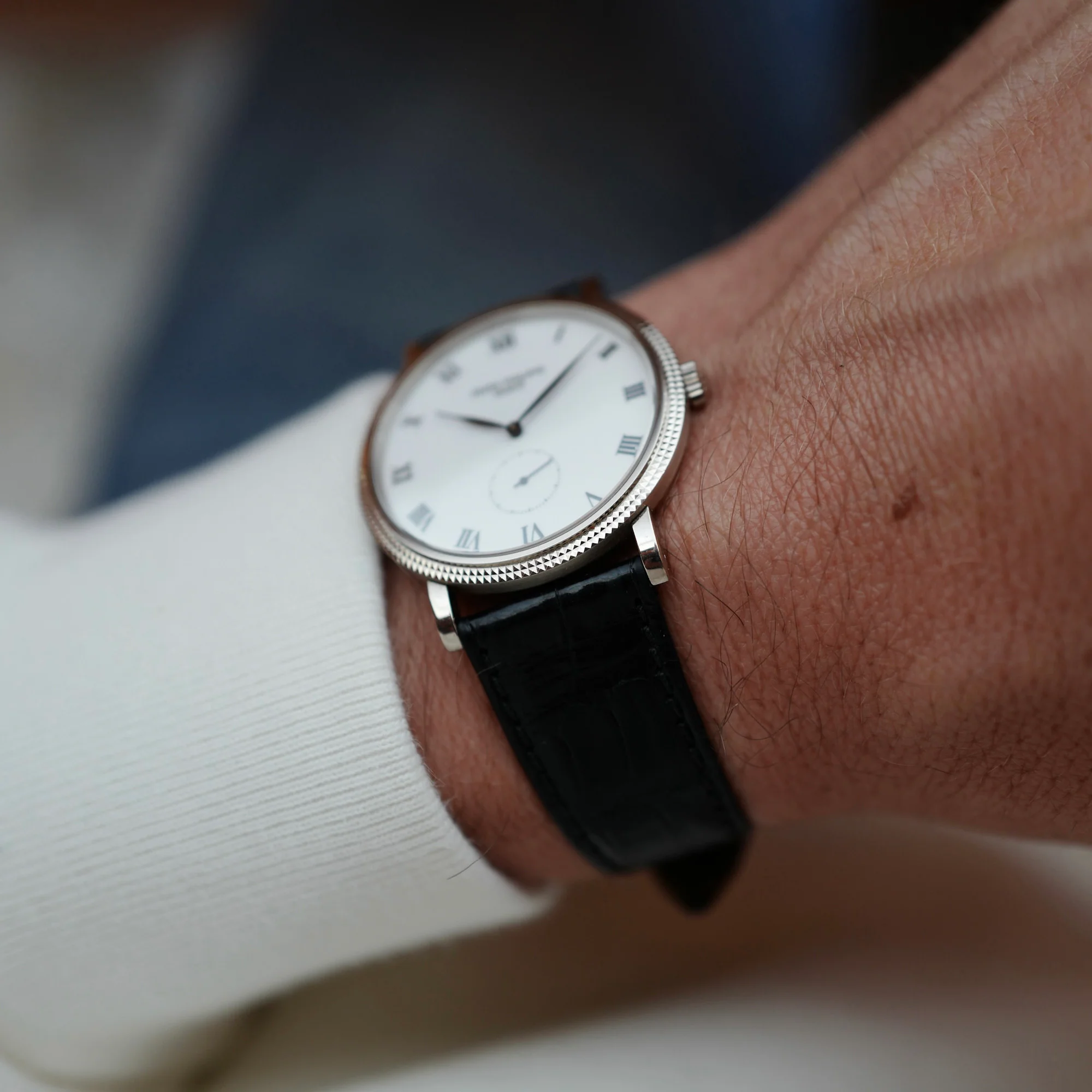 Patek Philippe White Gold Calatrava Ref. 3919 - Image 4
