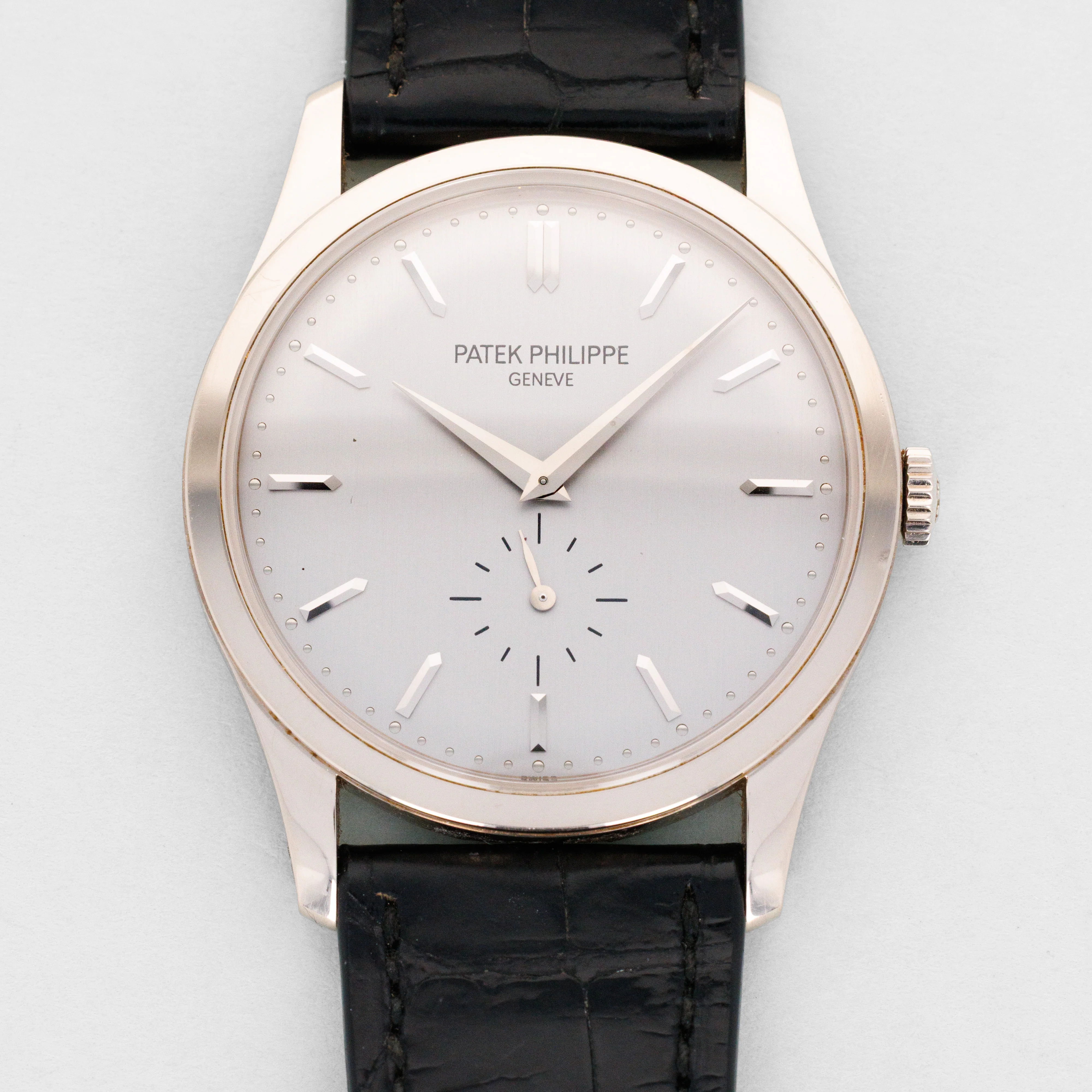 Patek Philippe White Gold Calatrava Ref. 5196