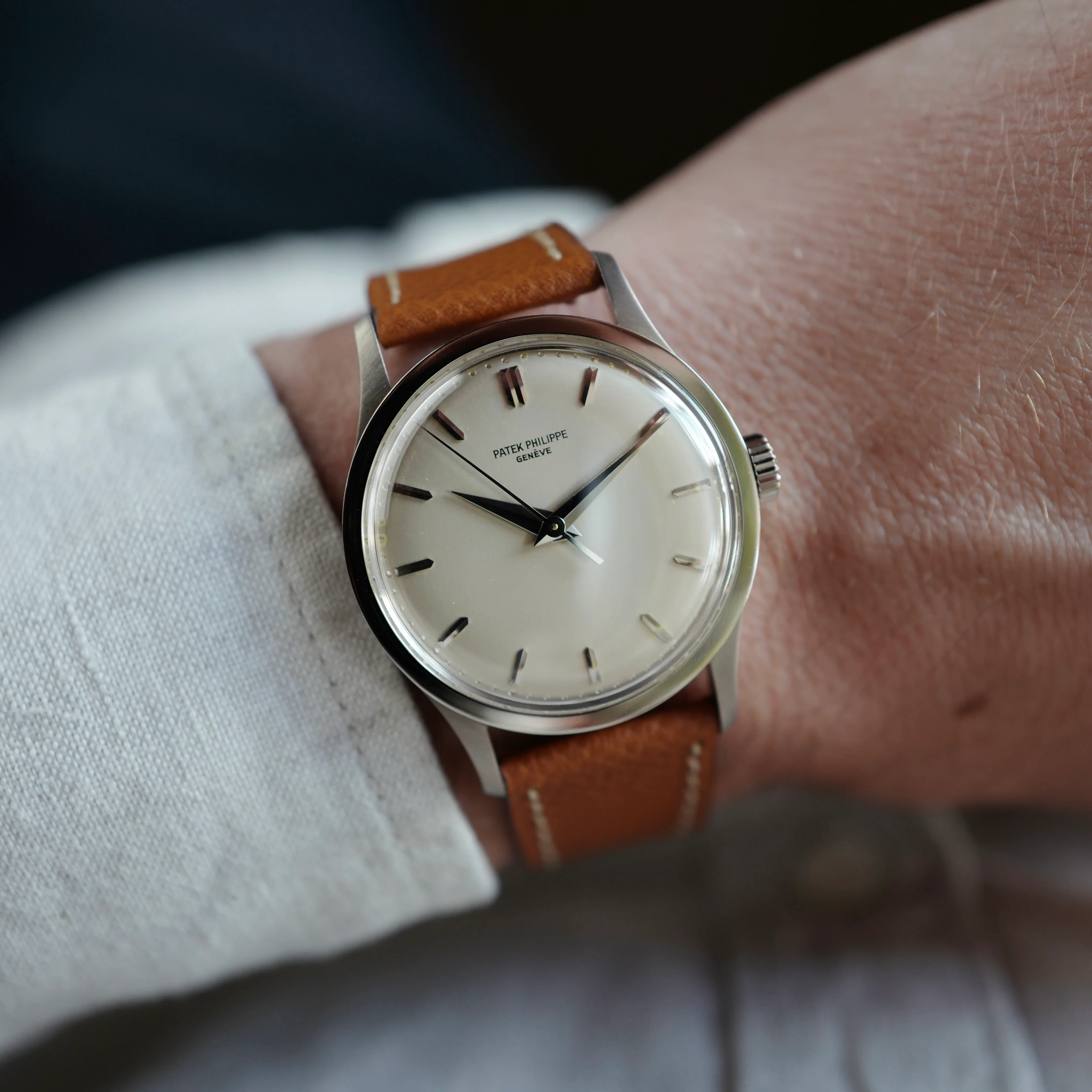 Patek Philippe White Gold Calatrava Ref. 570 - Image 3