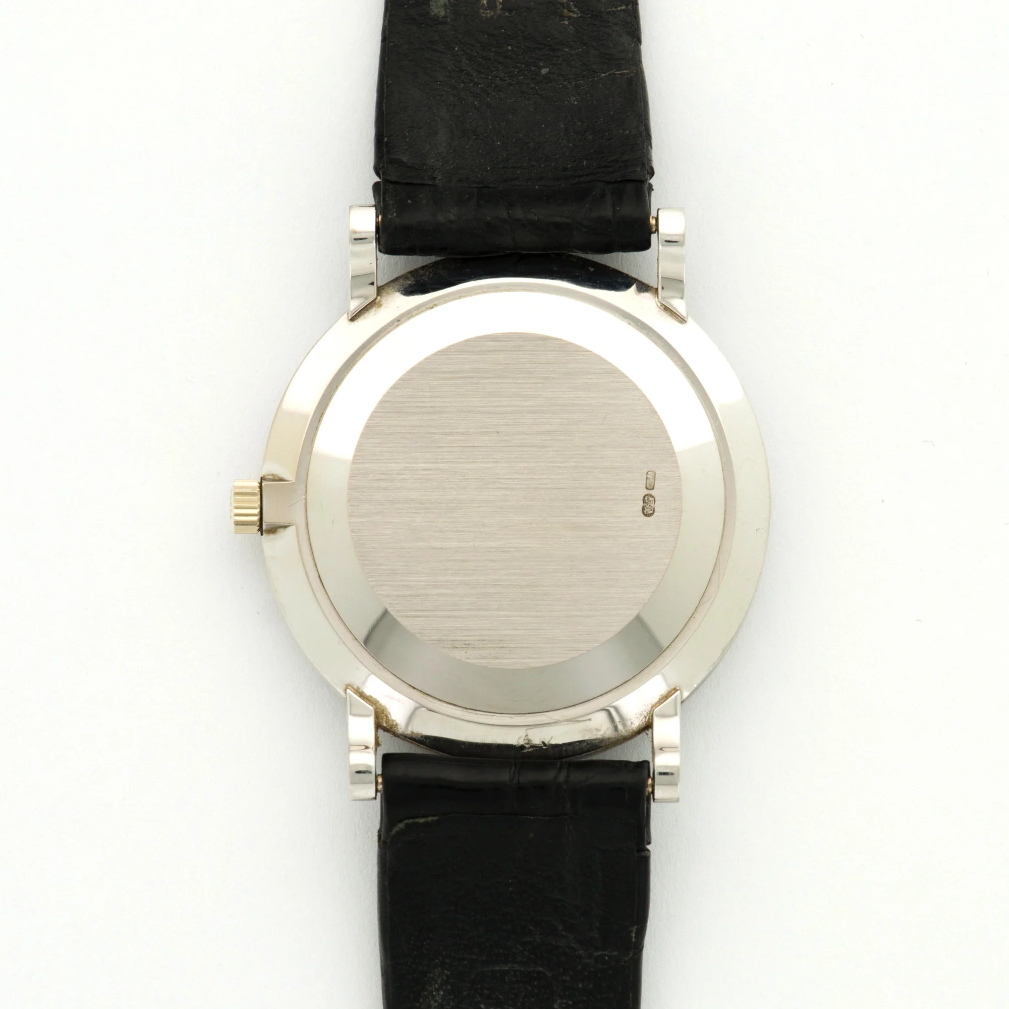 Patek Philippe White Gold Calatrava Strap Watch Ref. 3919 - Image 3