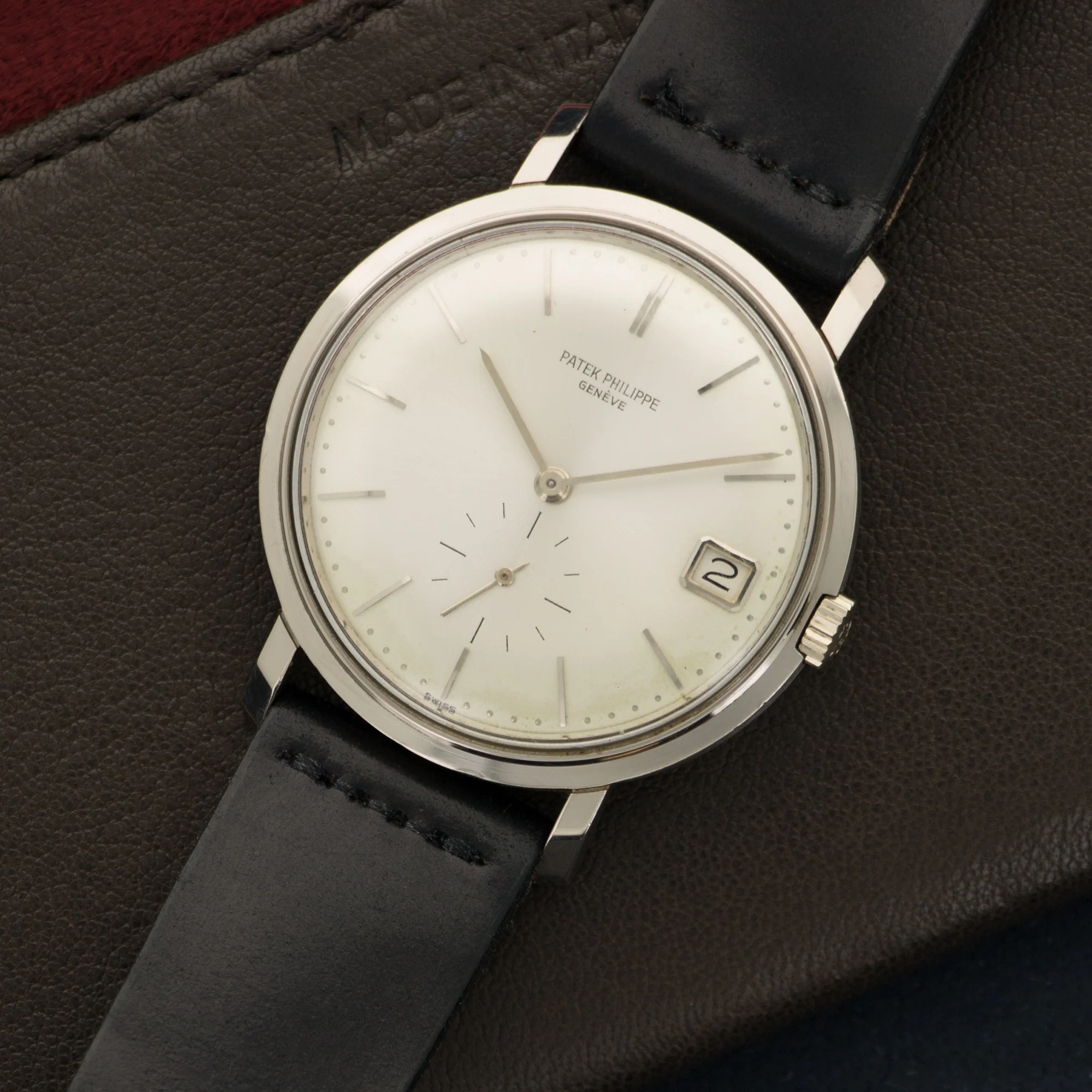 Patek Philippe White Gold Calatrava Watch Ref. 3445G - Image 2