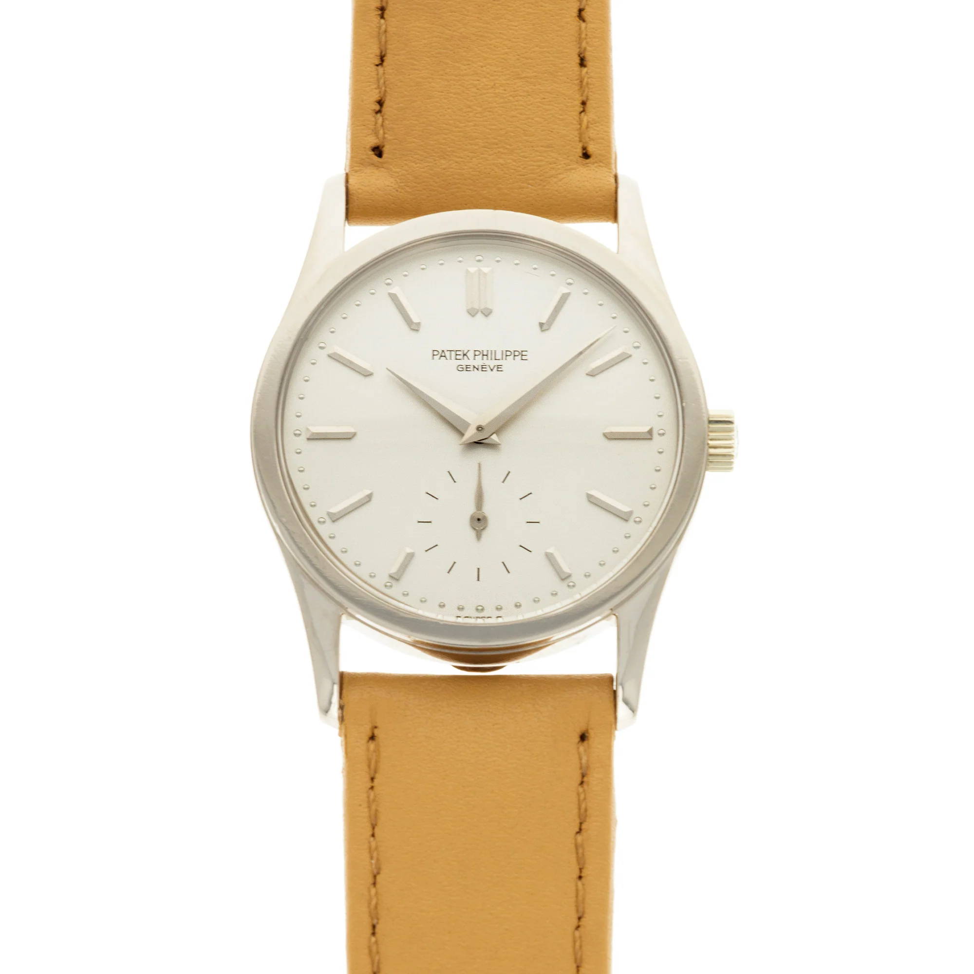 Patek Philippe White Gold Calatrava Watch Ref. 3796