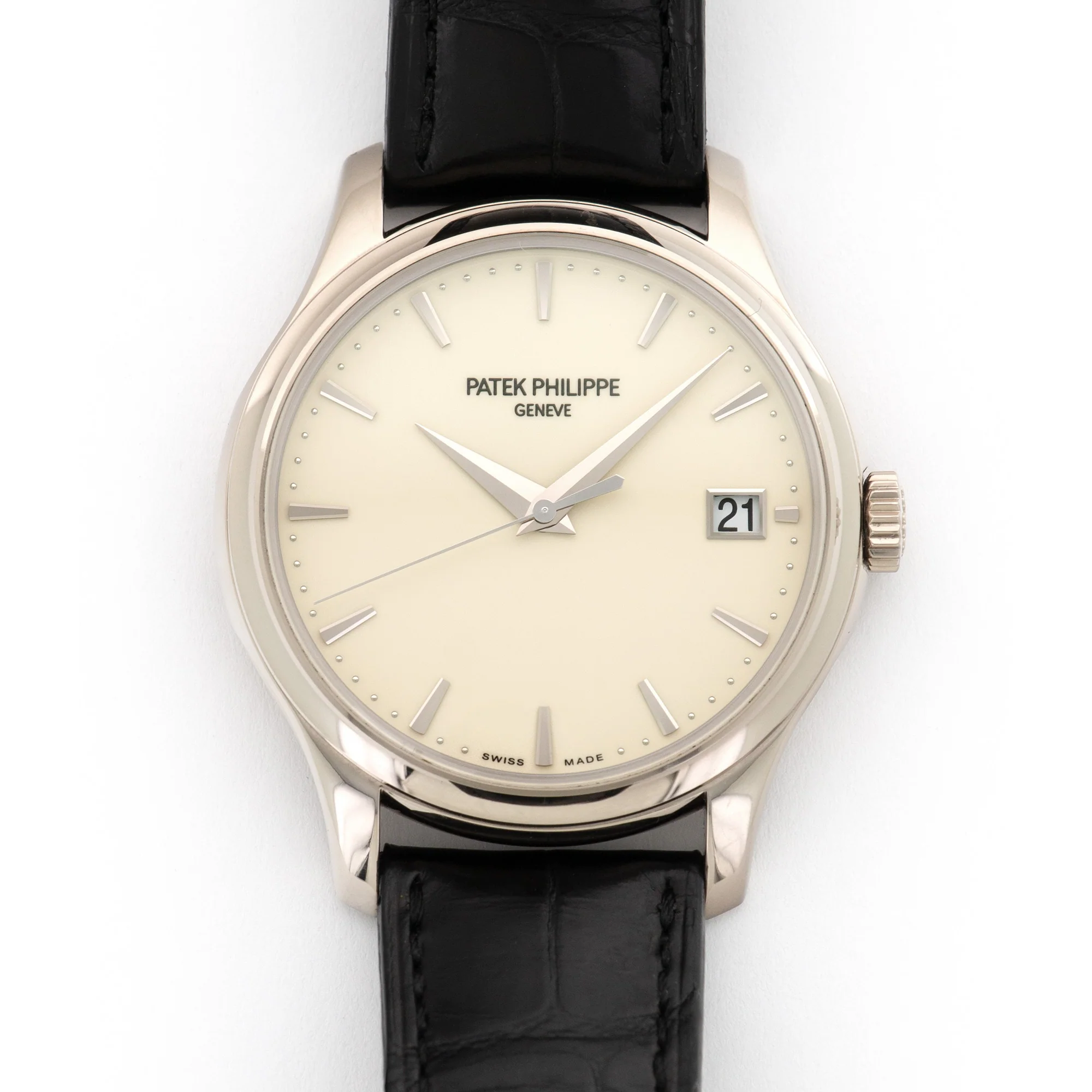 Patek Philippe White Gold Calatrava Watch Ref. 5227