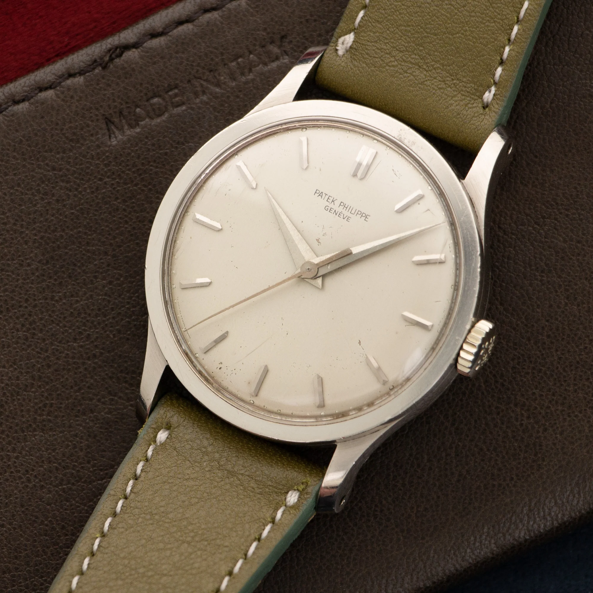 Patek Philippe White Gold Calatrava Watch Ref. 570 - Image 2