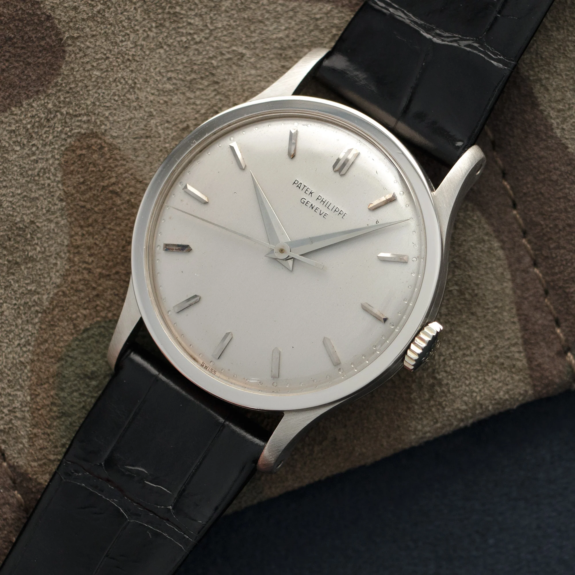 Patek Philippe White Gold Calatrava Watch, Ref. 570 - Image 2