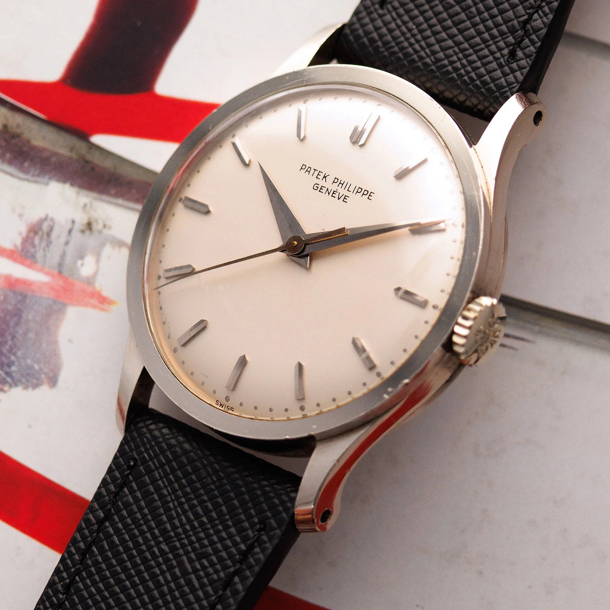 Patek Philippe White Gold Calatrava Watch Ref. 570 - Image 2