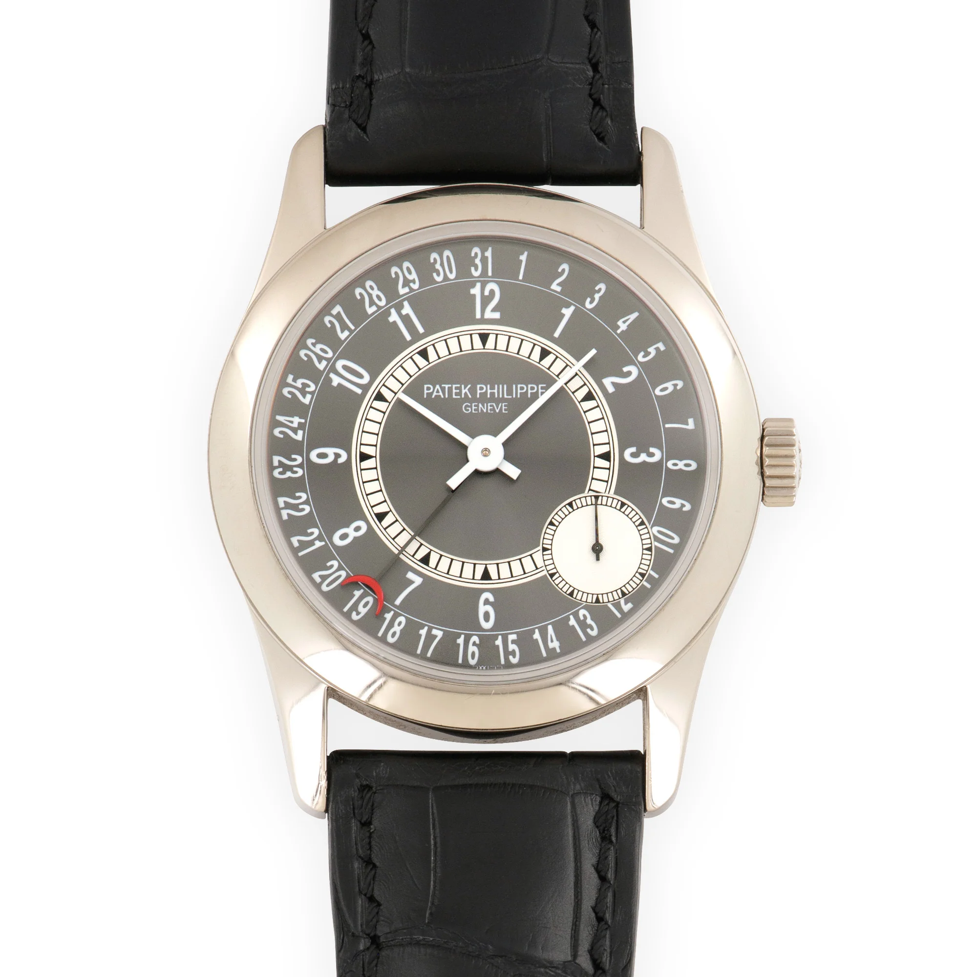 Patek Philippe White Gold Calatrava Watch Ref. 6000