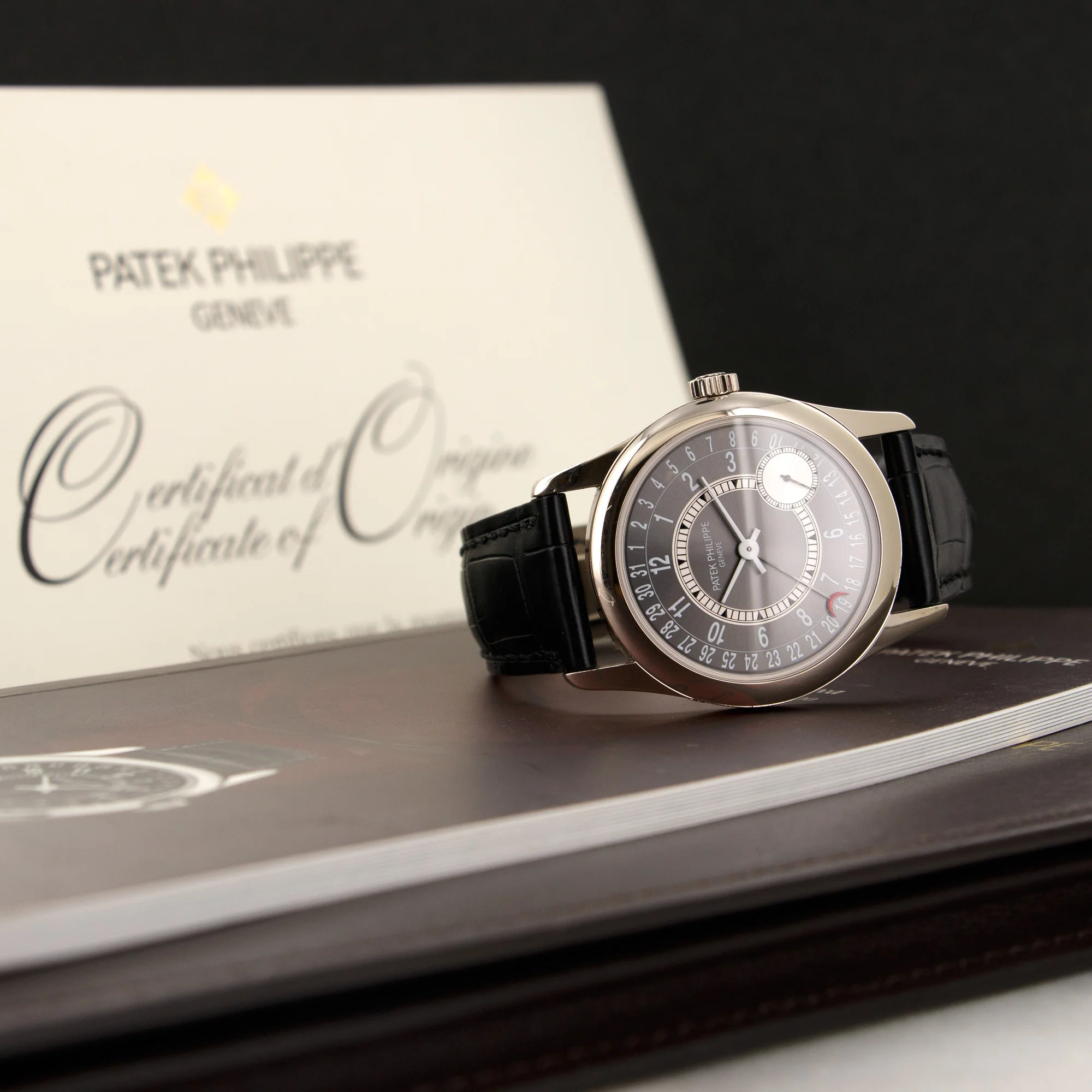 Patek Philippe White Gold Calatrava Watch Ref. 6000 - Image 5