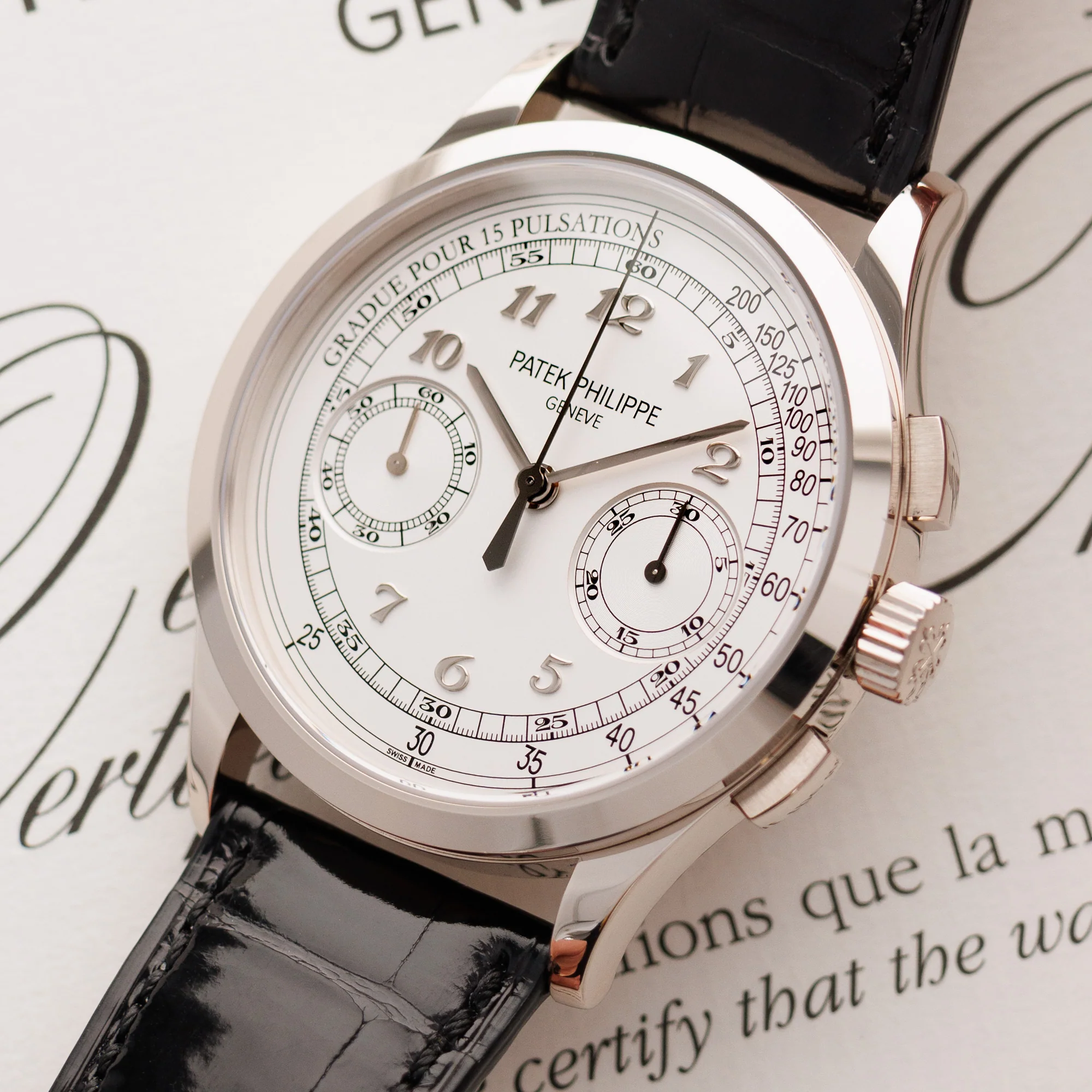Patek Philippe White Gold Chronograph Ref. 5170G - Image 2
