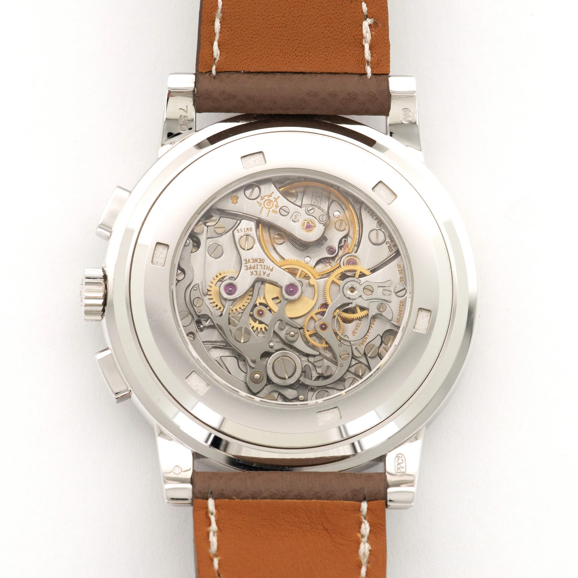 Patek Philippe White Gold Chronograph Watch Ref. 5070 - Image 4