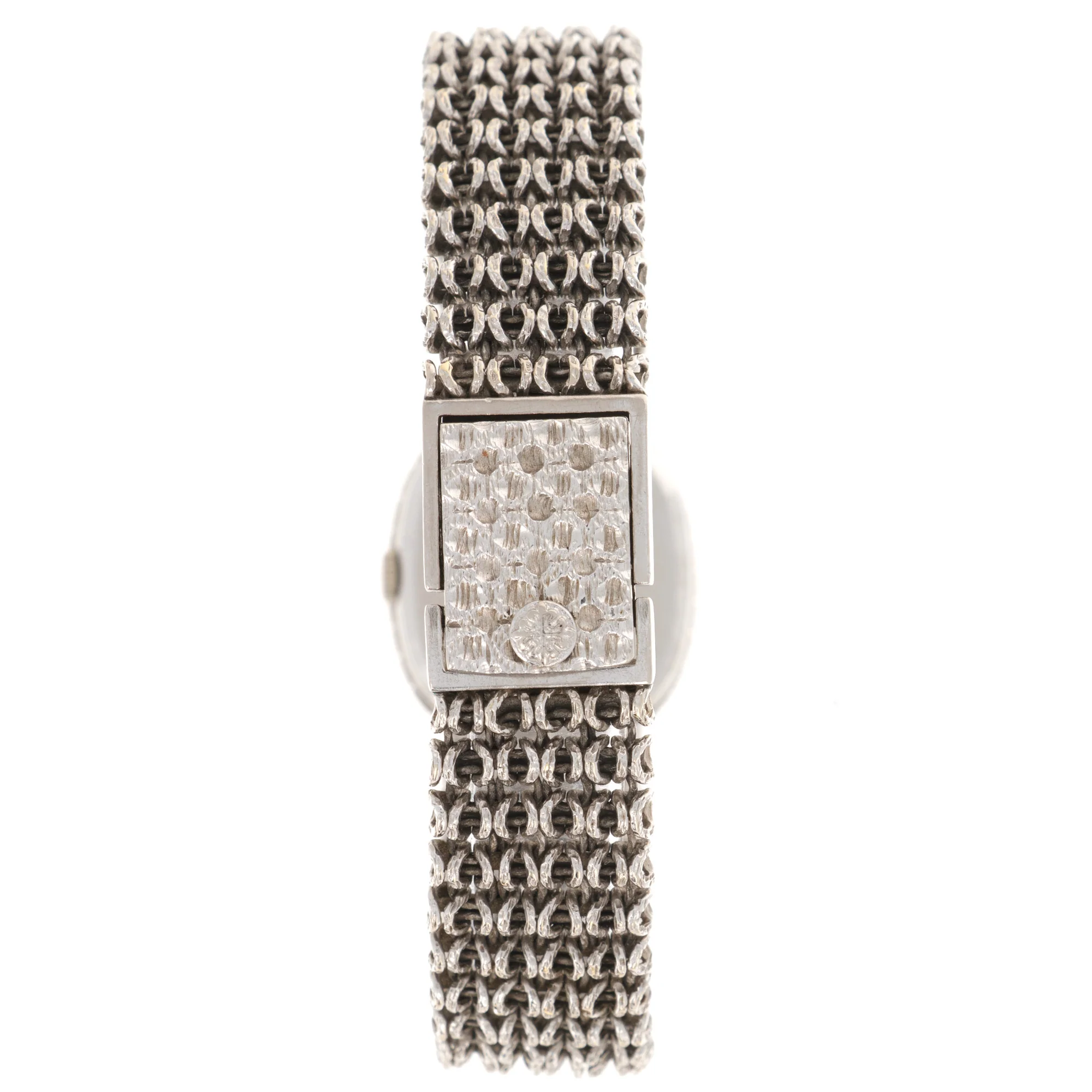 Patek Philippe White Gold Diamond Watch Ref. 4201 - Image 4