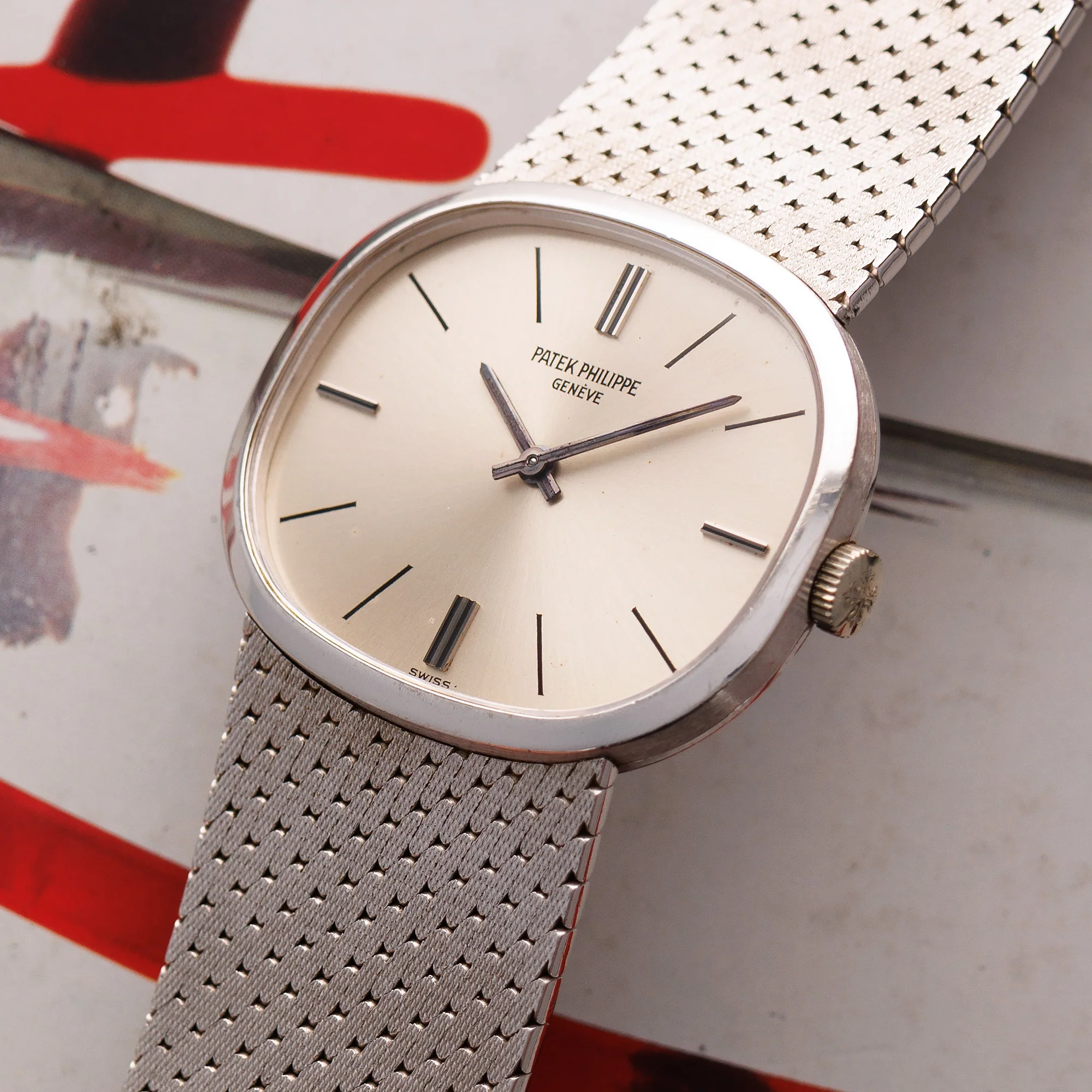 Patek Philippe White Gold Ellipse Ref. 3545 - Image 2