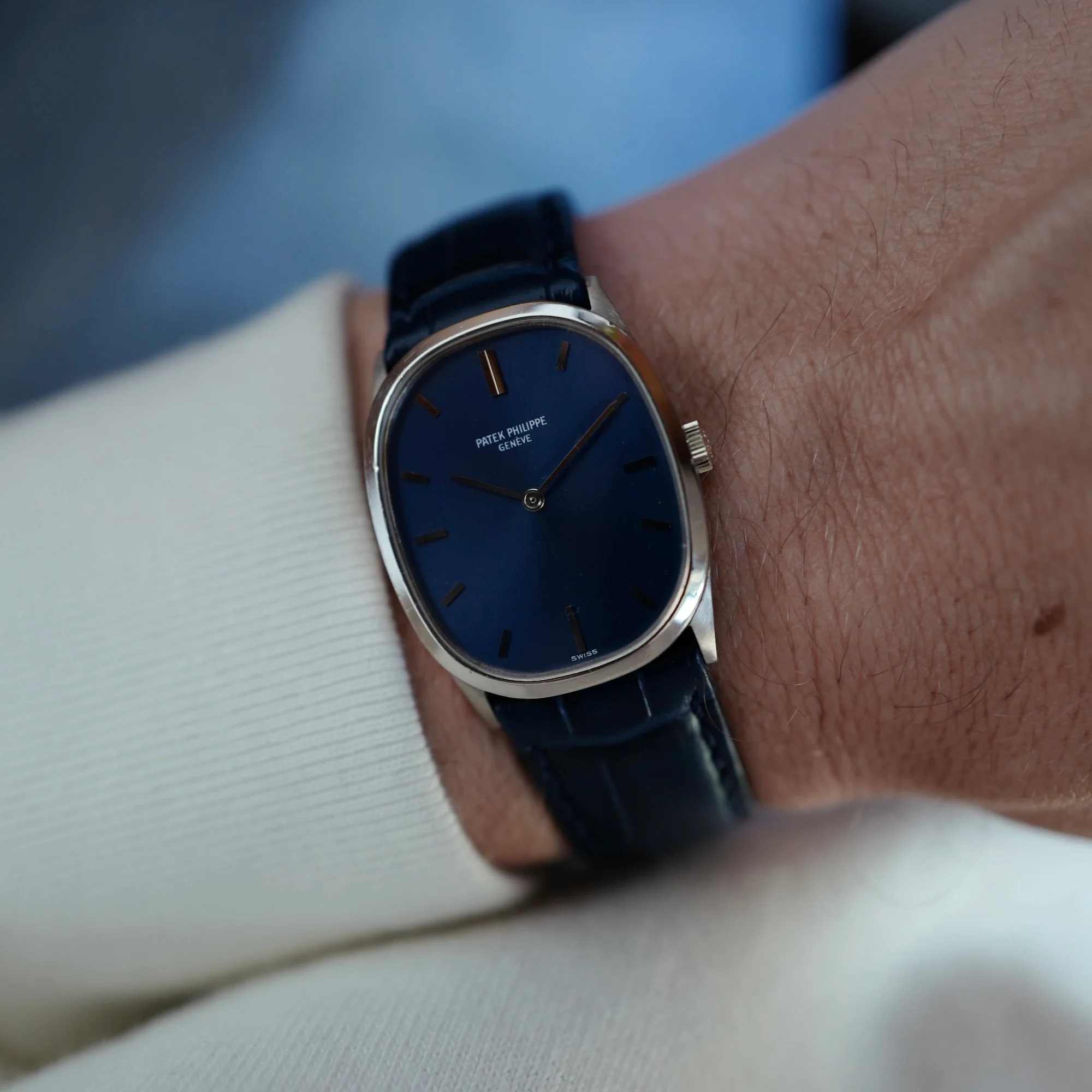 Patek Philippe White Gold Ellipse Ref. 3546 - Image 2