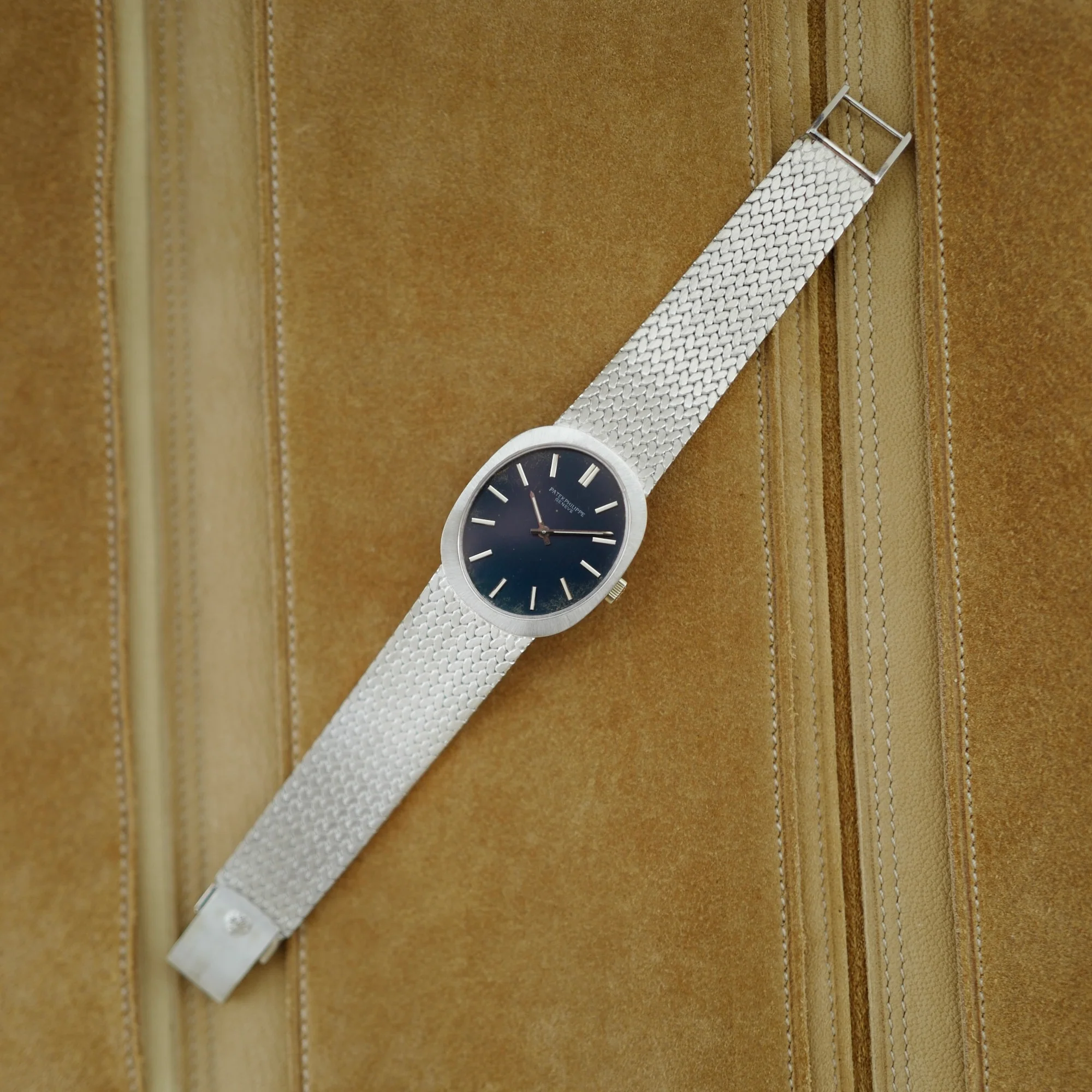 Patek Philippe White Gold Ellipse Ref. 3584 - Image 5