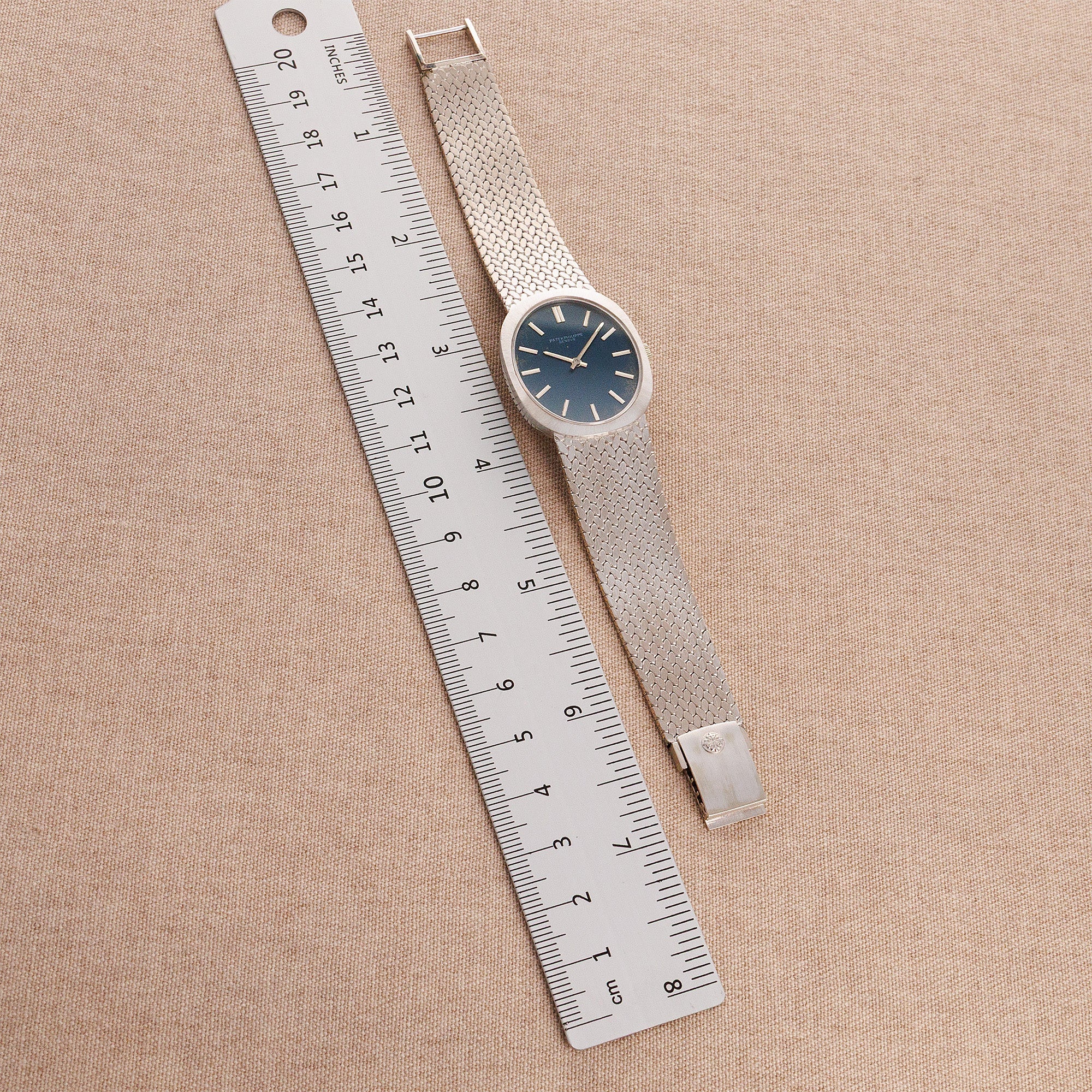 Patek Philippe White Gold Ellipse Ref. 3584 - Image 9