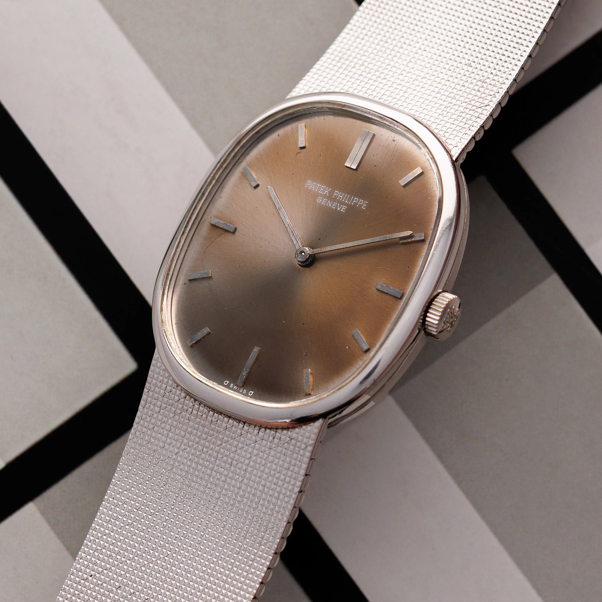 Patek Philippe White Gold Ellipse Ref. 3648 with Tropical Dial - Image 2