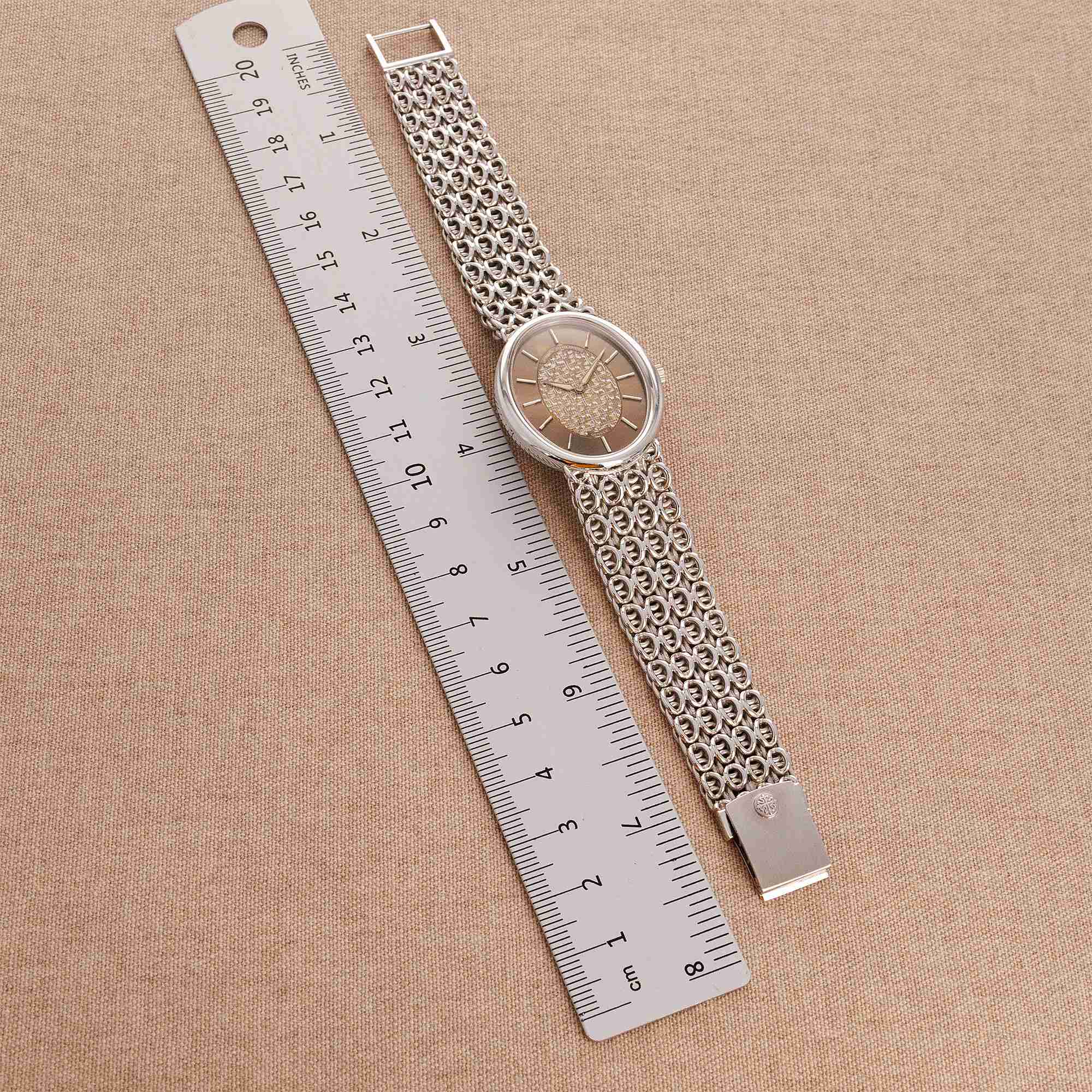 Patek Philippe White Gold Ellipse Ref. 3798 - Image 9