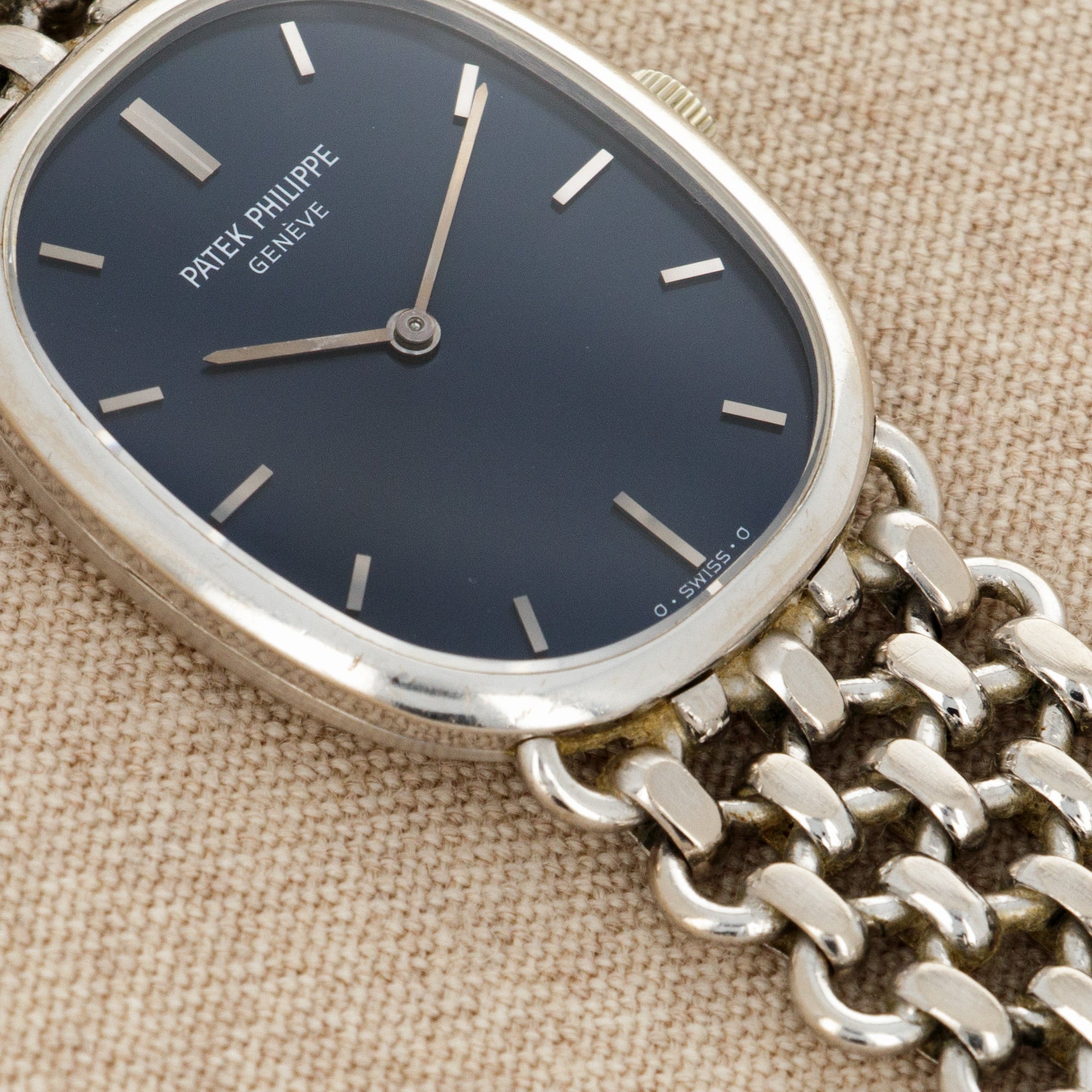 Patek Philippe White Gold Ellipse Watch Ref. 3648 - Image 3