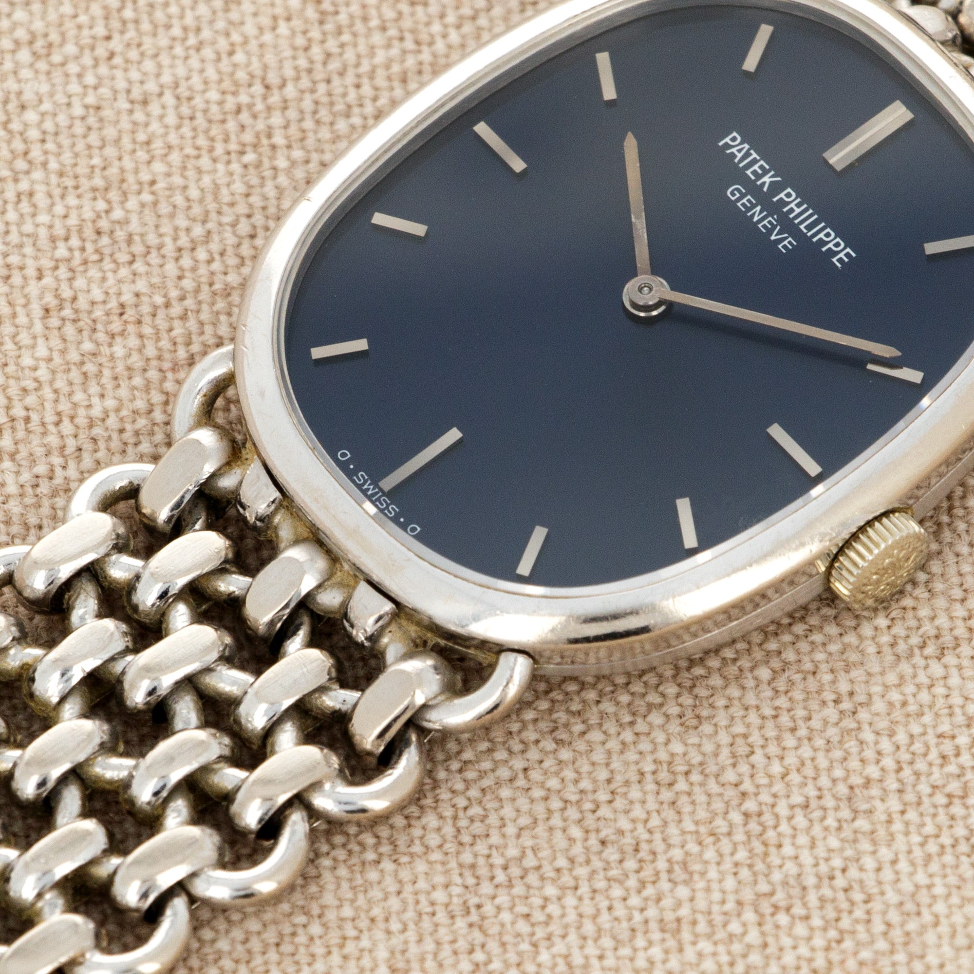 Patek Philippe White Gold Ellipse Watch Ref. 3648 - Image 4