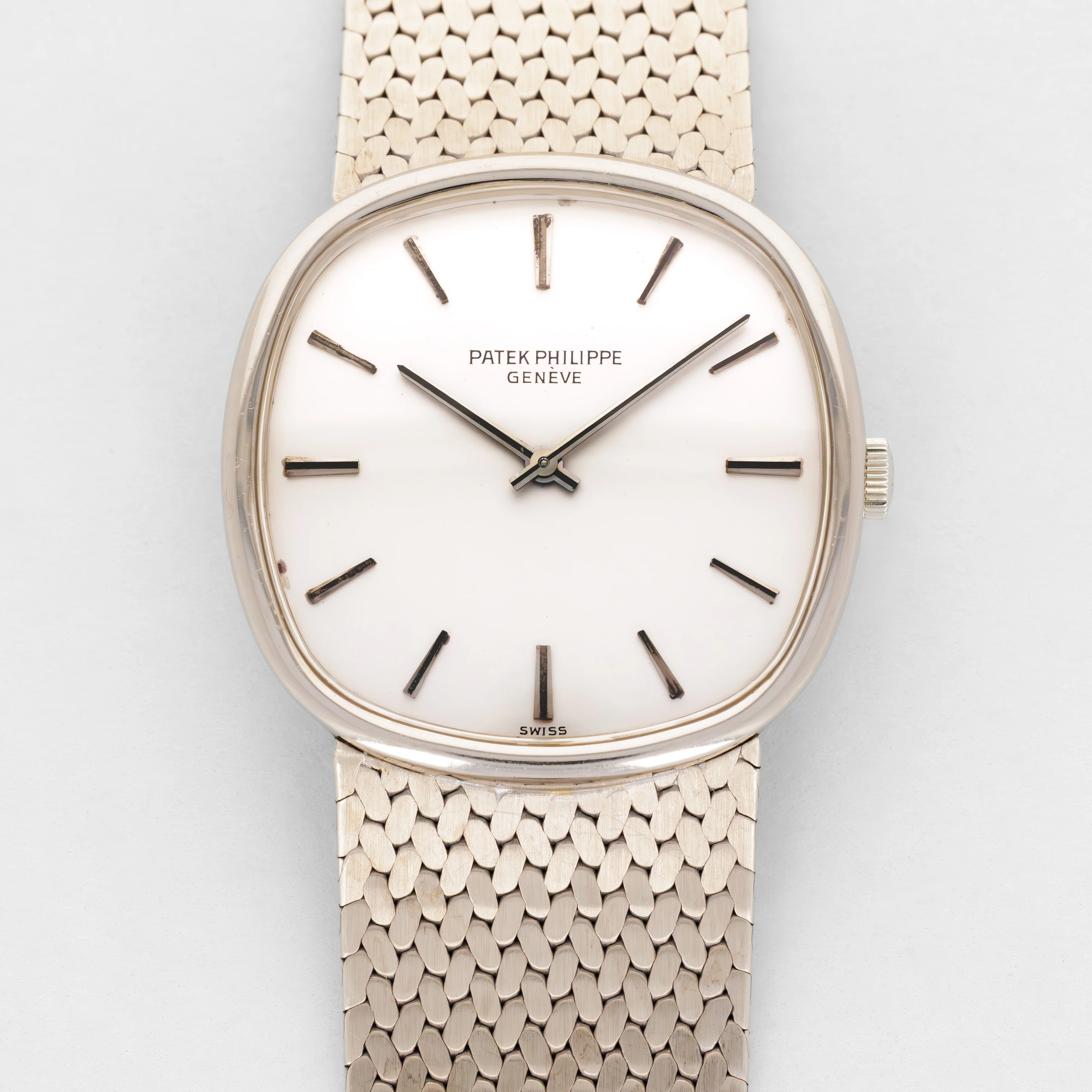 Patek Philippe White Gold Golden Ellipse Watch Ref. 3644