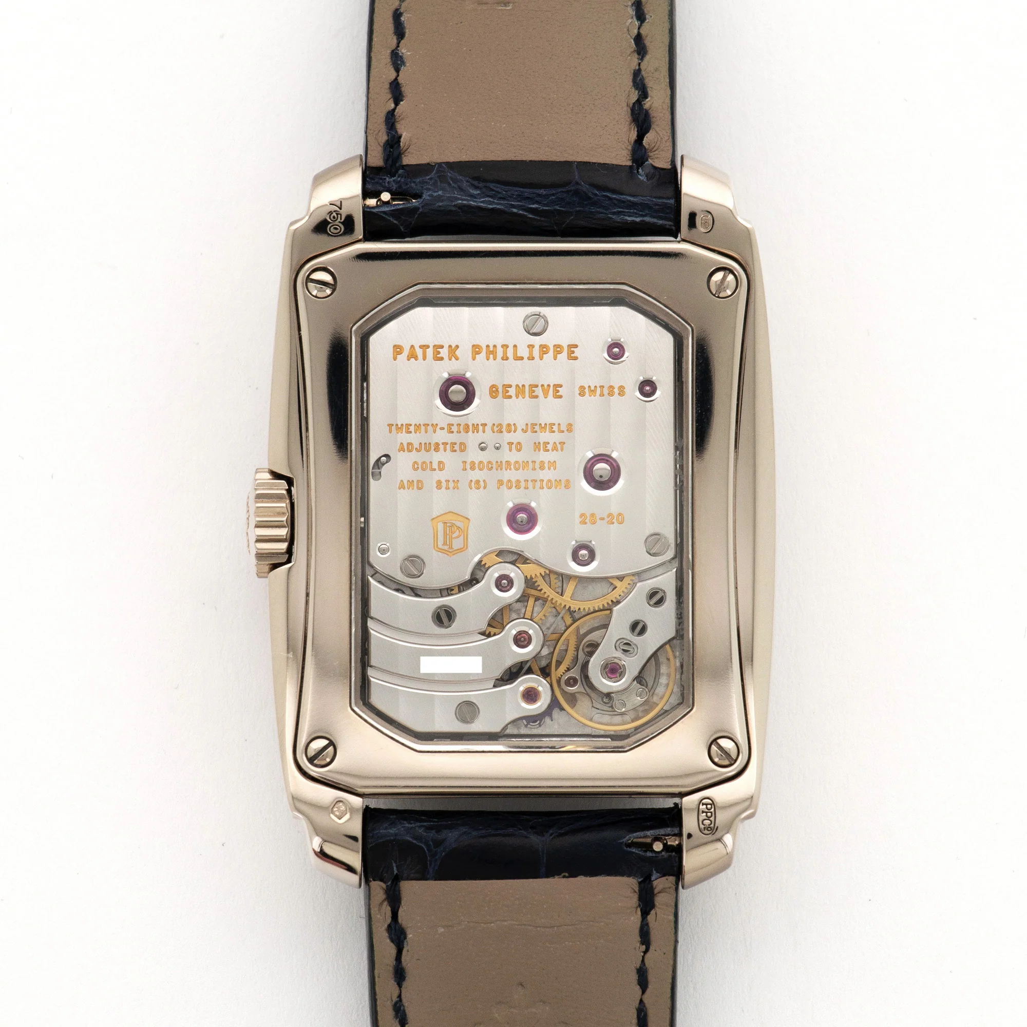 Patek Philippe White Gold Gondolo 8-Days Power Reserve Watch Ref. 5200 in Like-New Condition - Image 4