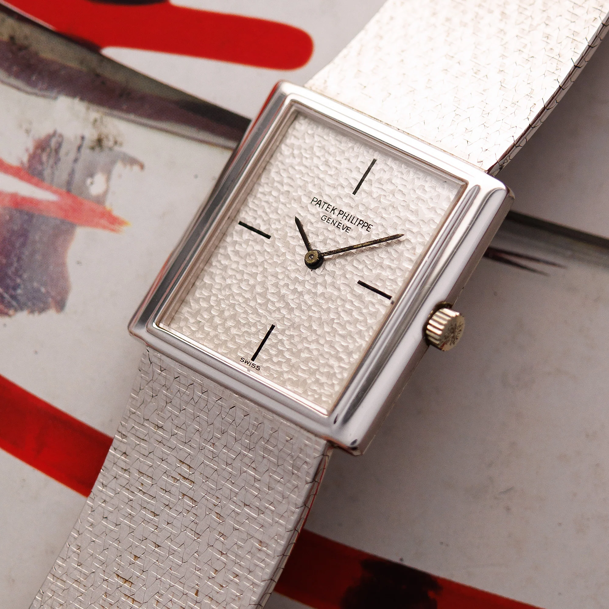 Patek Philippe White Gold Gondolo Ref. 3761 - Image 2