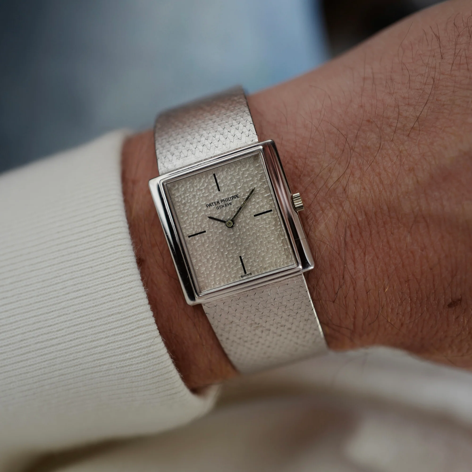 Patek Philippe White Gold Gondolo Ref. 3761 - Image 3