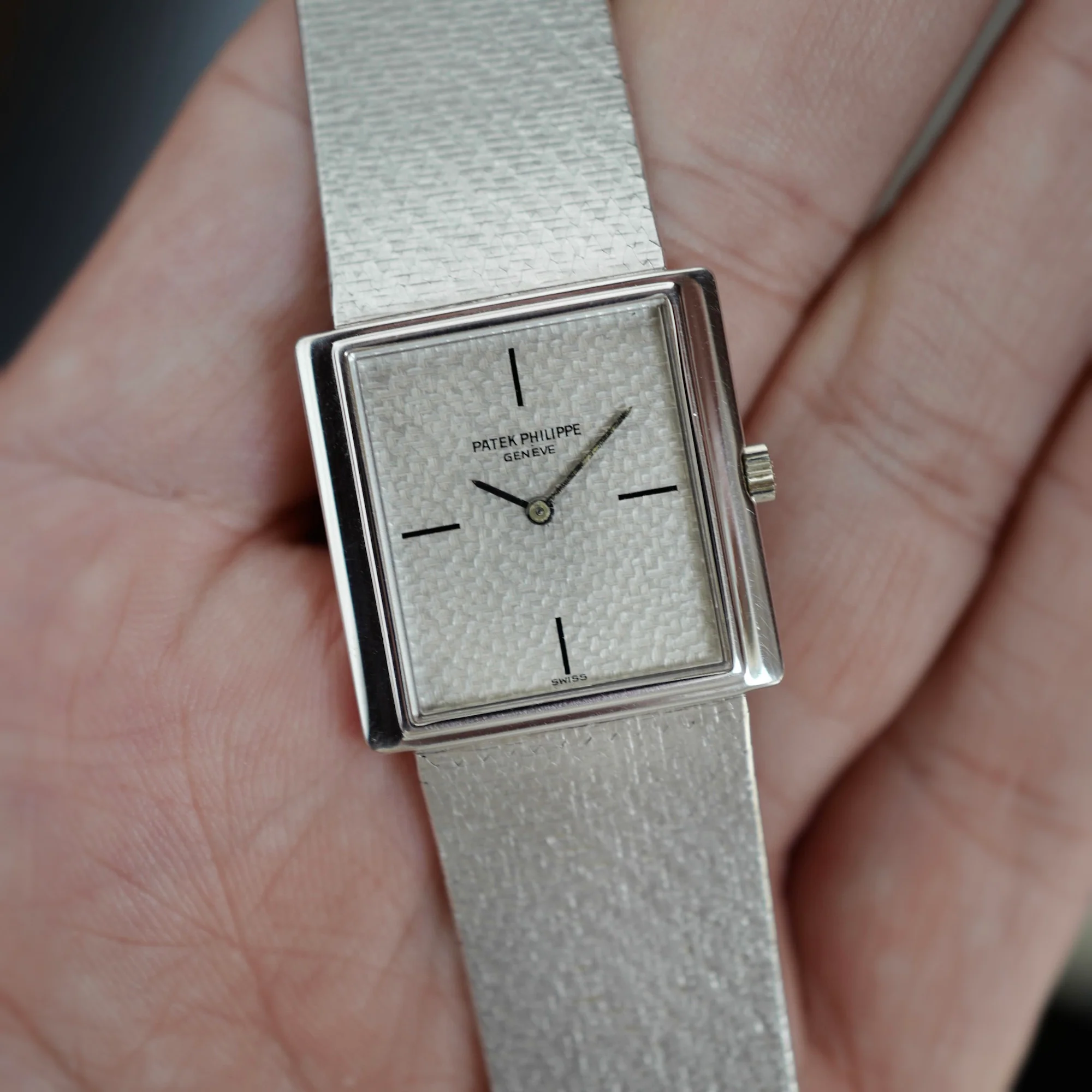 Patek Philippe White Gold Gondolo Ref. 3761 - Image 5
