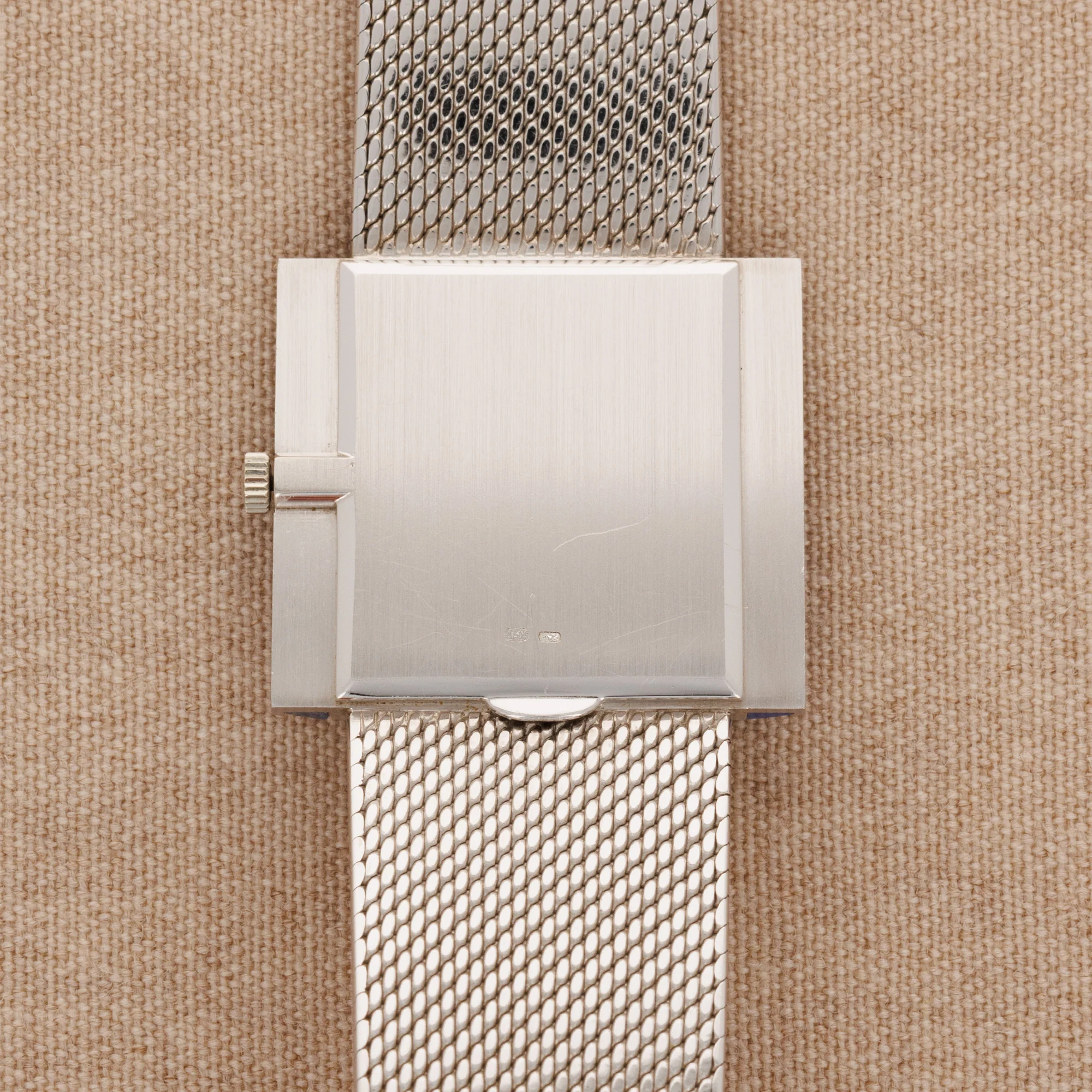 Patek Philippe White Gold Lapis Watch Ref. 3578 - Image 3