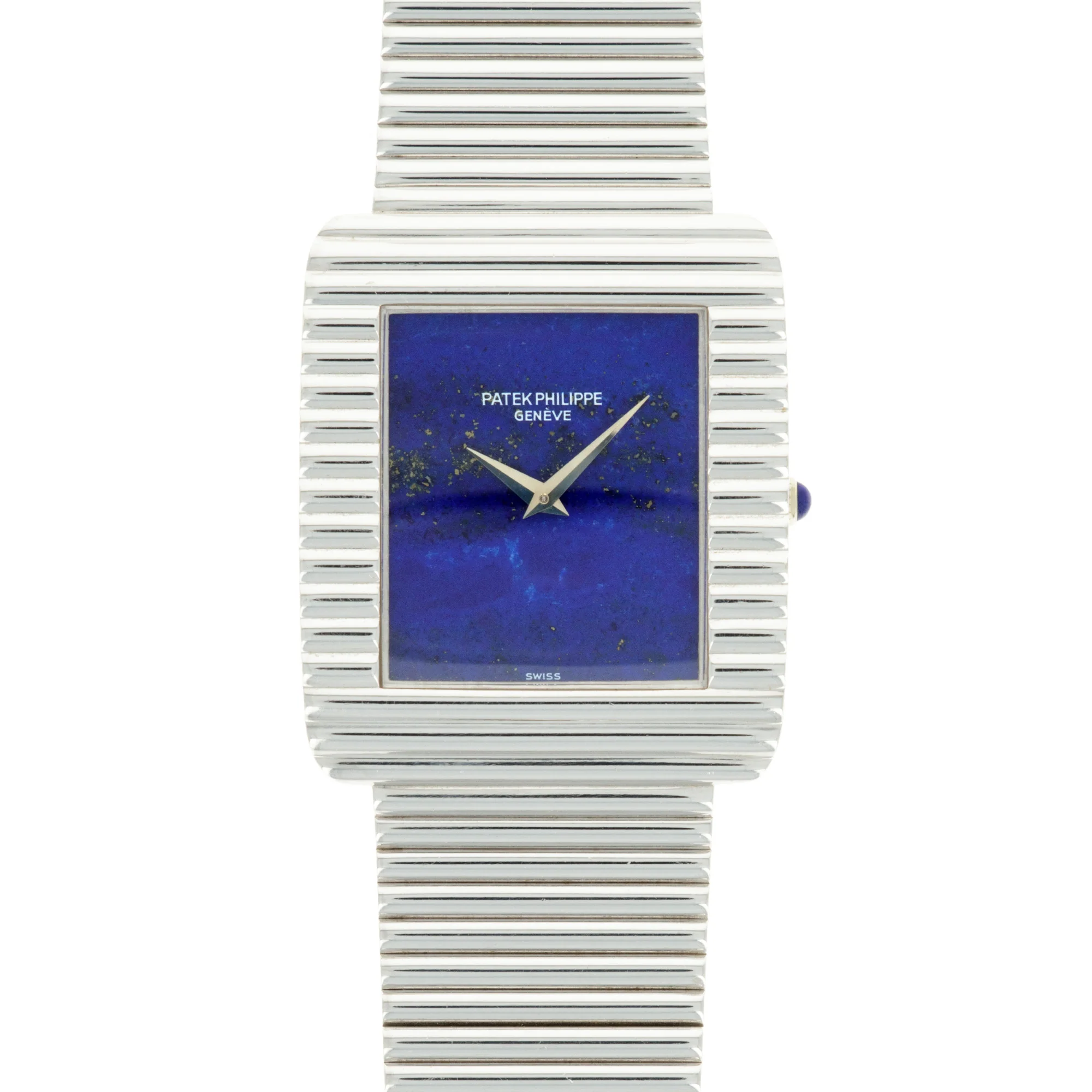 Patek Philippe White Gold Lapis Watch Ref. 3733