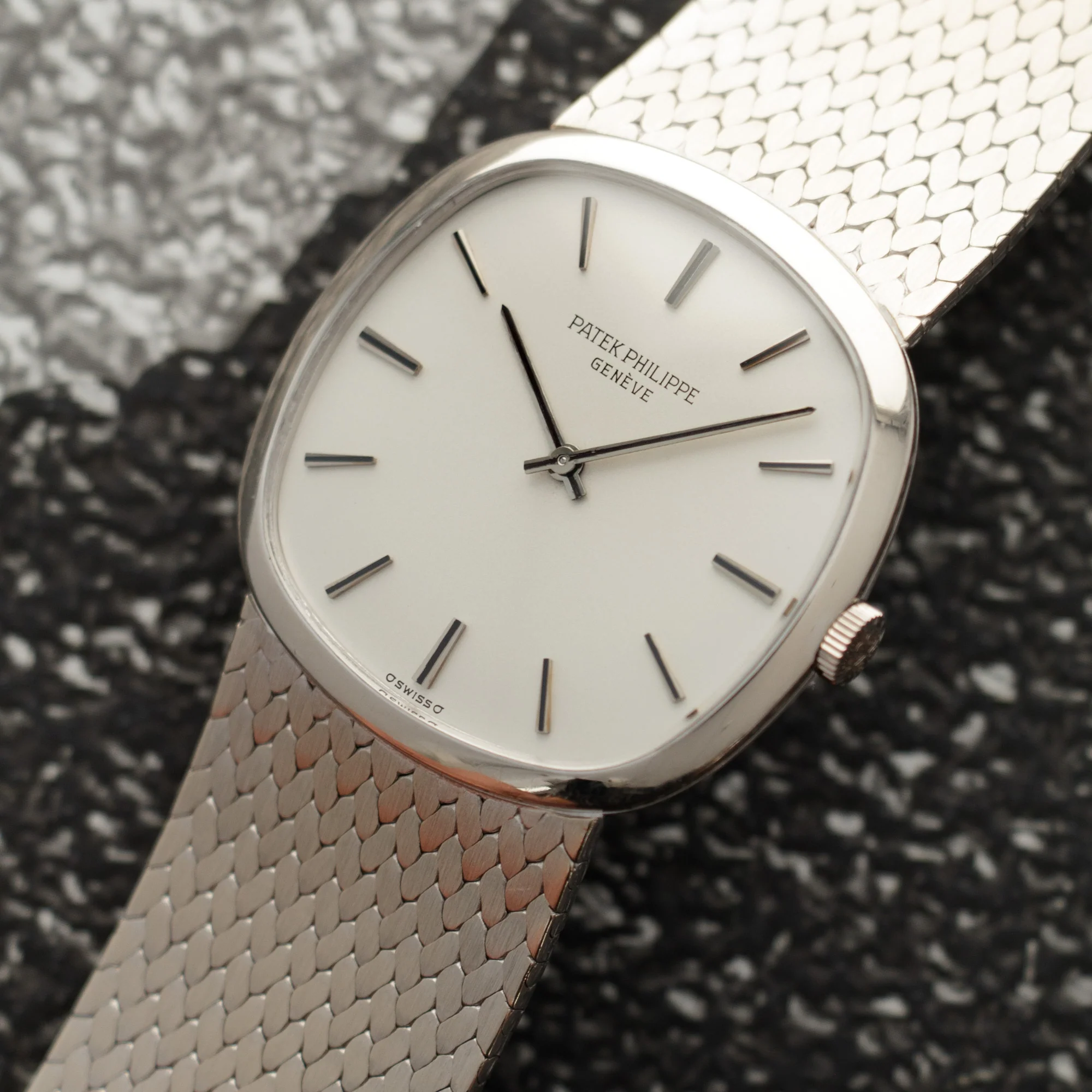 Patek Philippe White Gold Mechanical Watch Ref. 3544 - Image 2