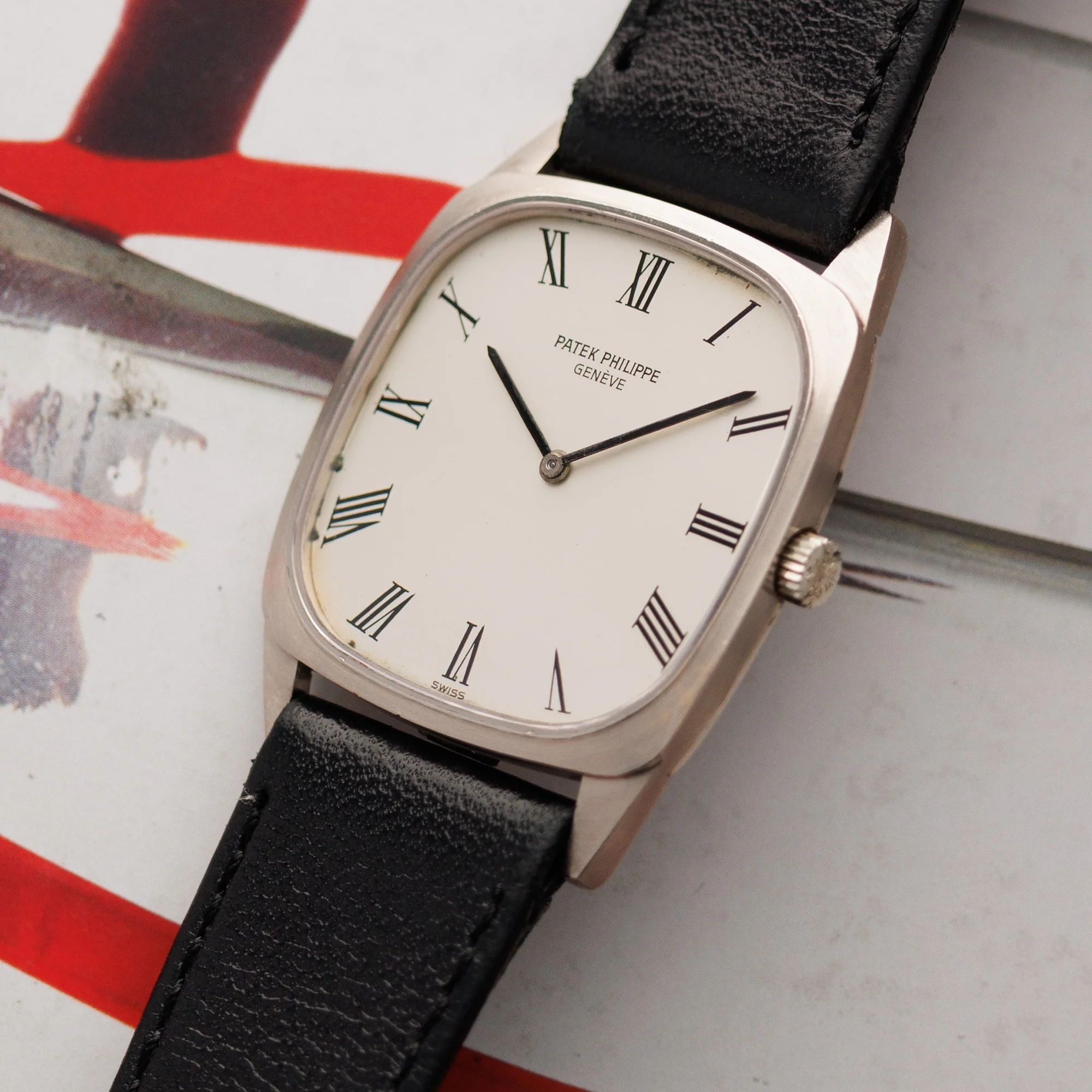 Patek Philippe White Gold Mechanical Watch Ref. 3566 - Image 2