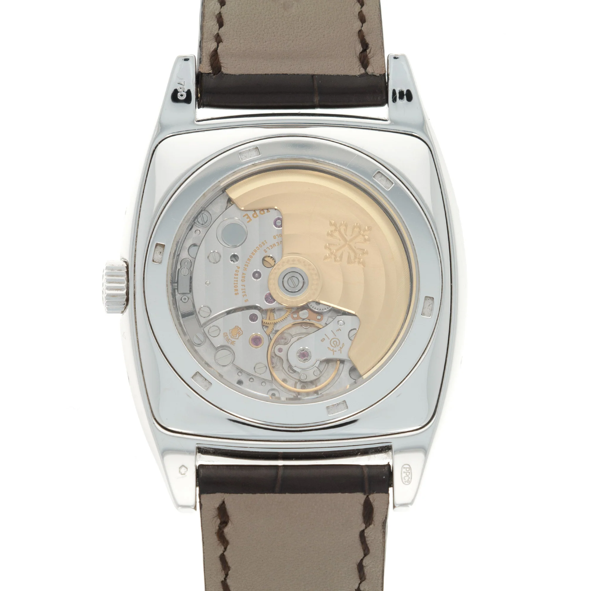 Patek Philippe White Gold Moonphase Watch Ref. 5135 - Image 4