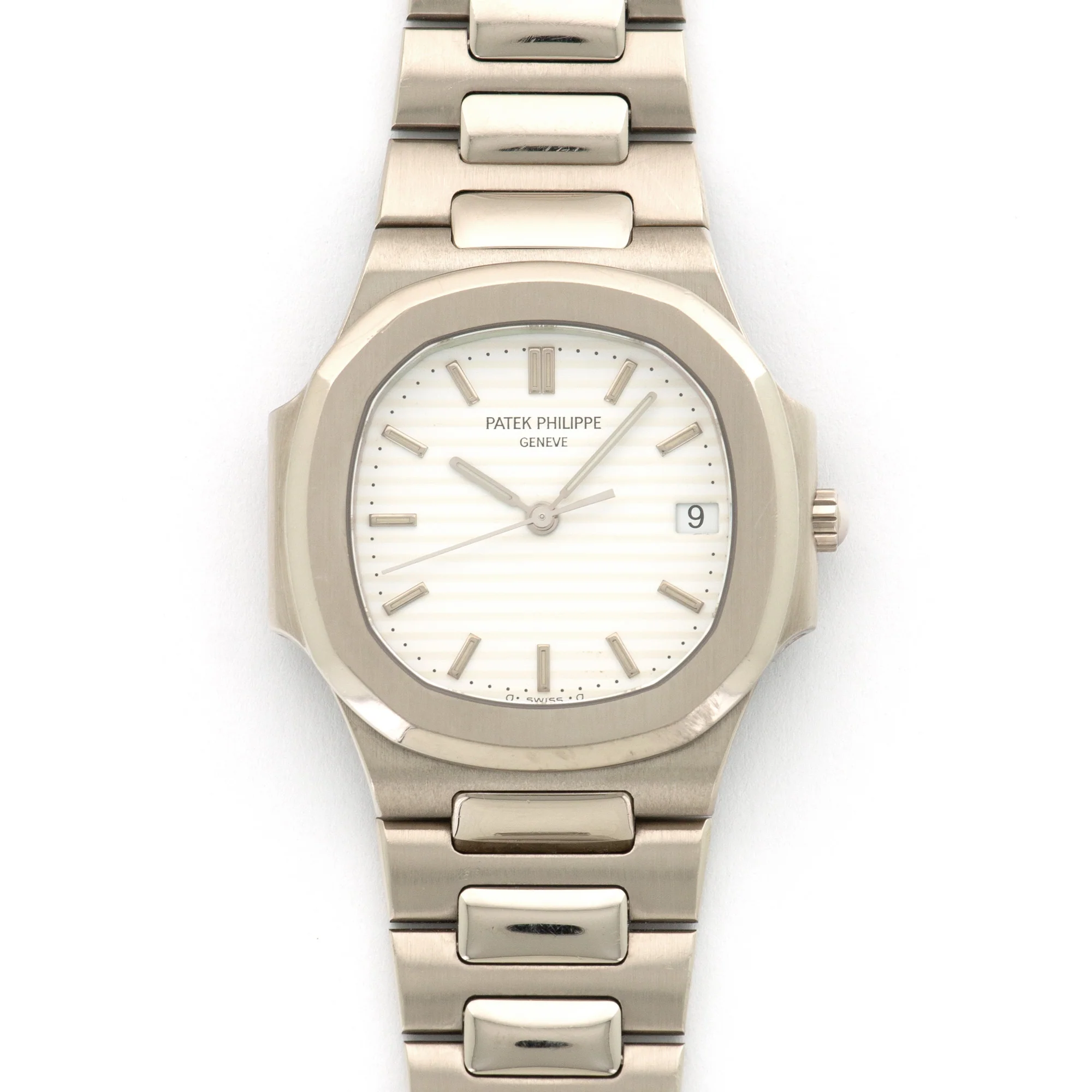 Patek Philippe White Gold Nautilus Watch Ref. 3900