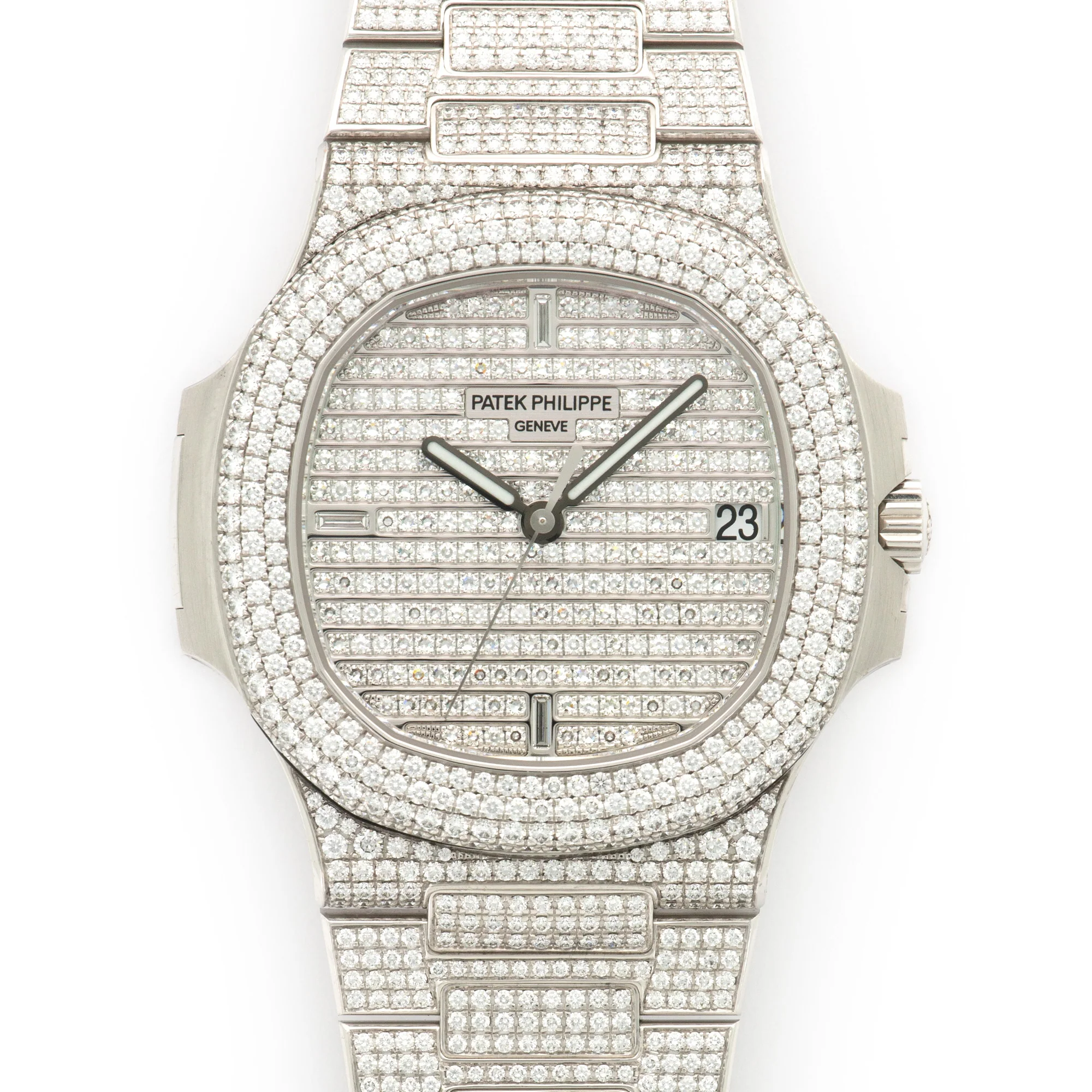 Patek Philippe White Gold Nautilus Watch Ref. 5719