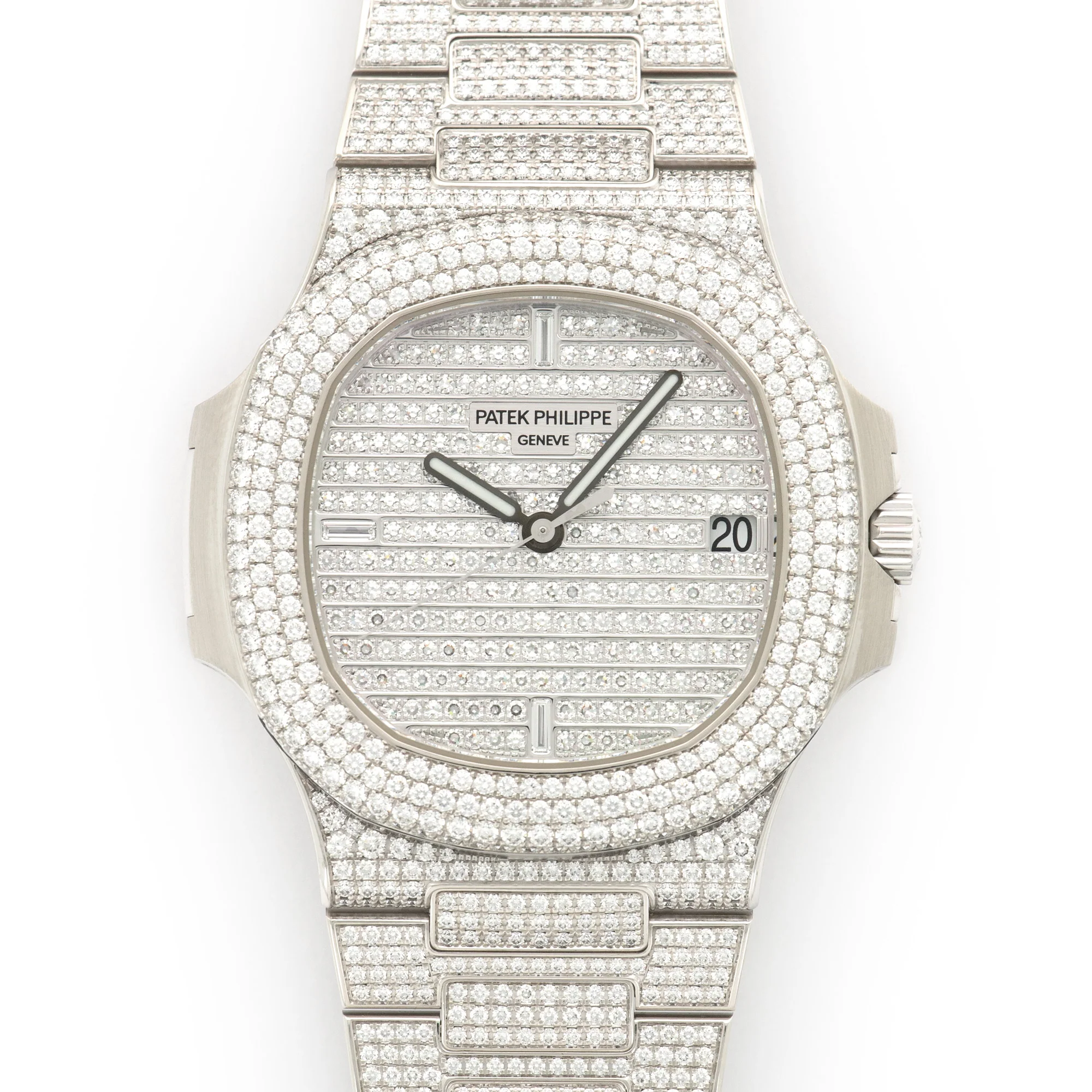 Patek Philippe White Gold Nautilus Watch Ref. 5719