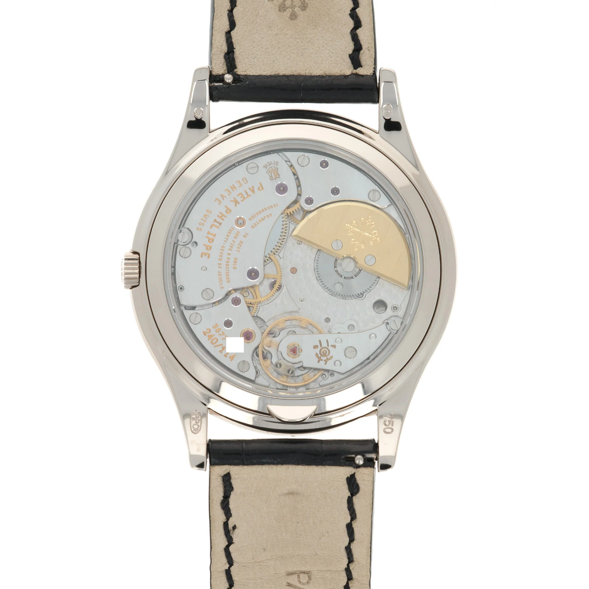 Patek Philippe White Gold Perpetual Calendar Automatic Watch Ref. 5140 - Image 4