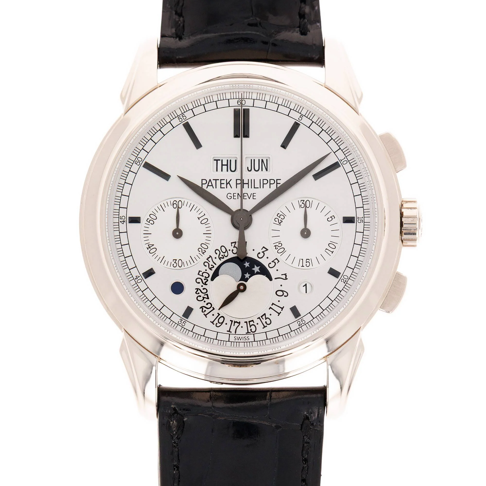 Patek Philippe White Gold Perpetual Calendar Chronograph Ref. 5270G