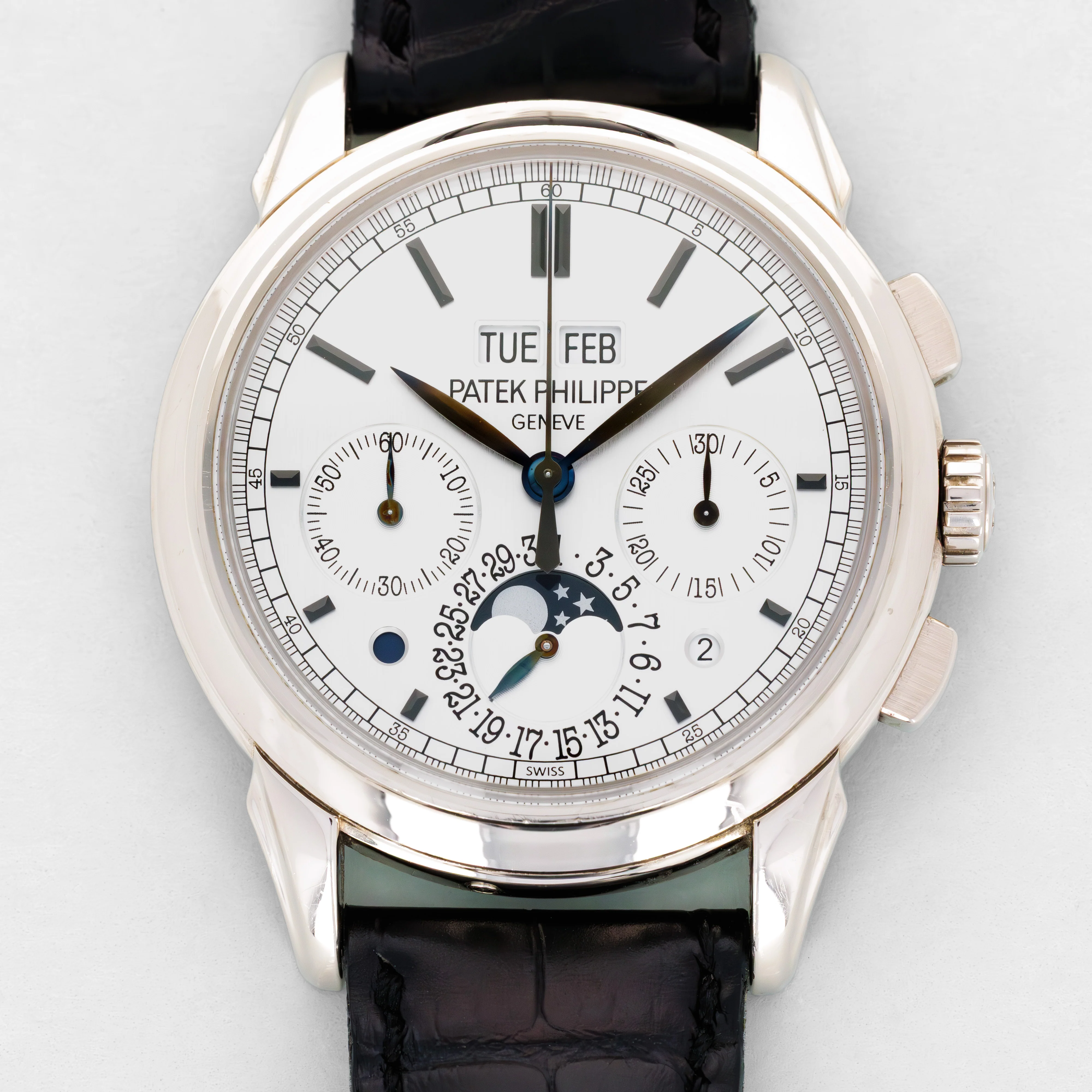 Patek Philippe White Gold Perpetual Calendar Chronograph Ref. 5270G