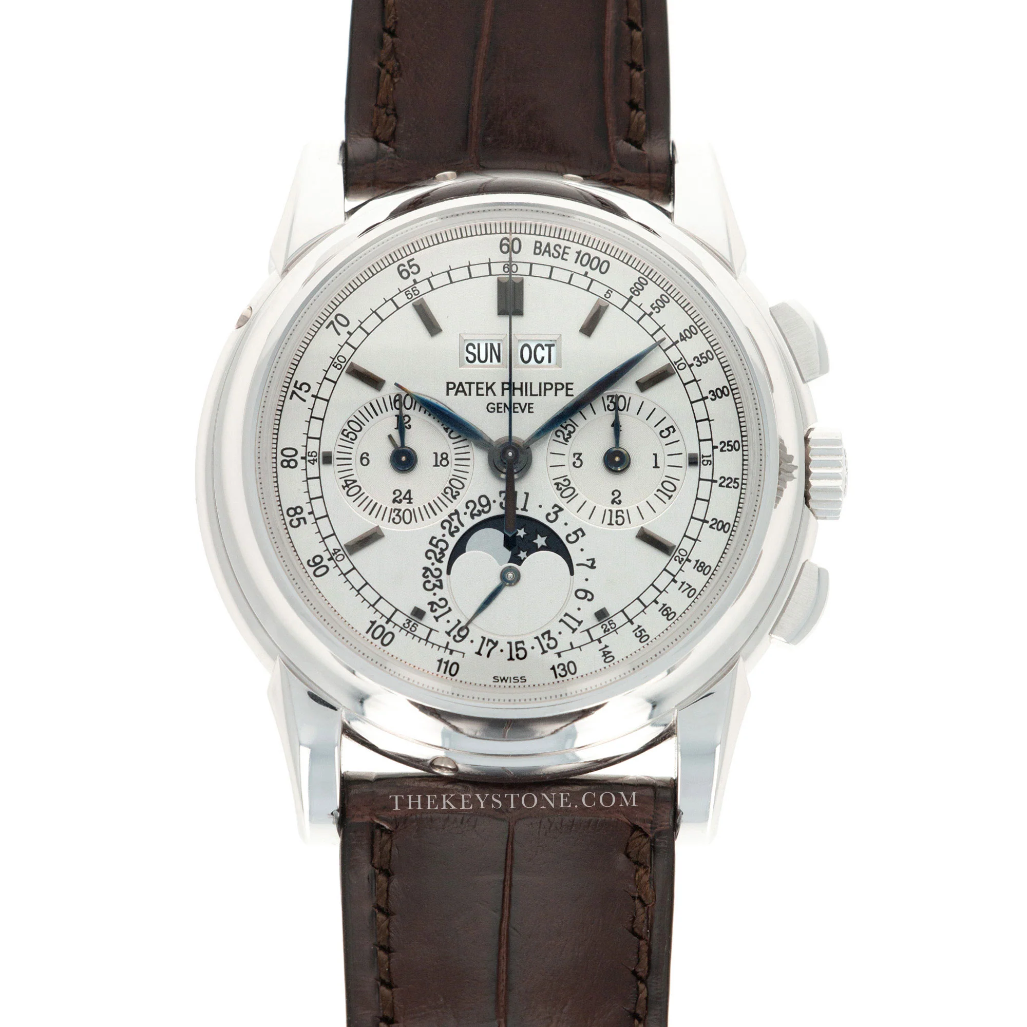 Patek Philippe White Gold Perpetual Calendar Chronograph Ref. 5970