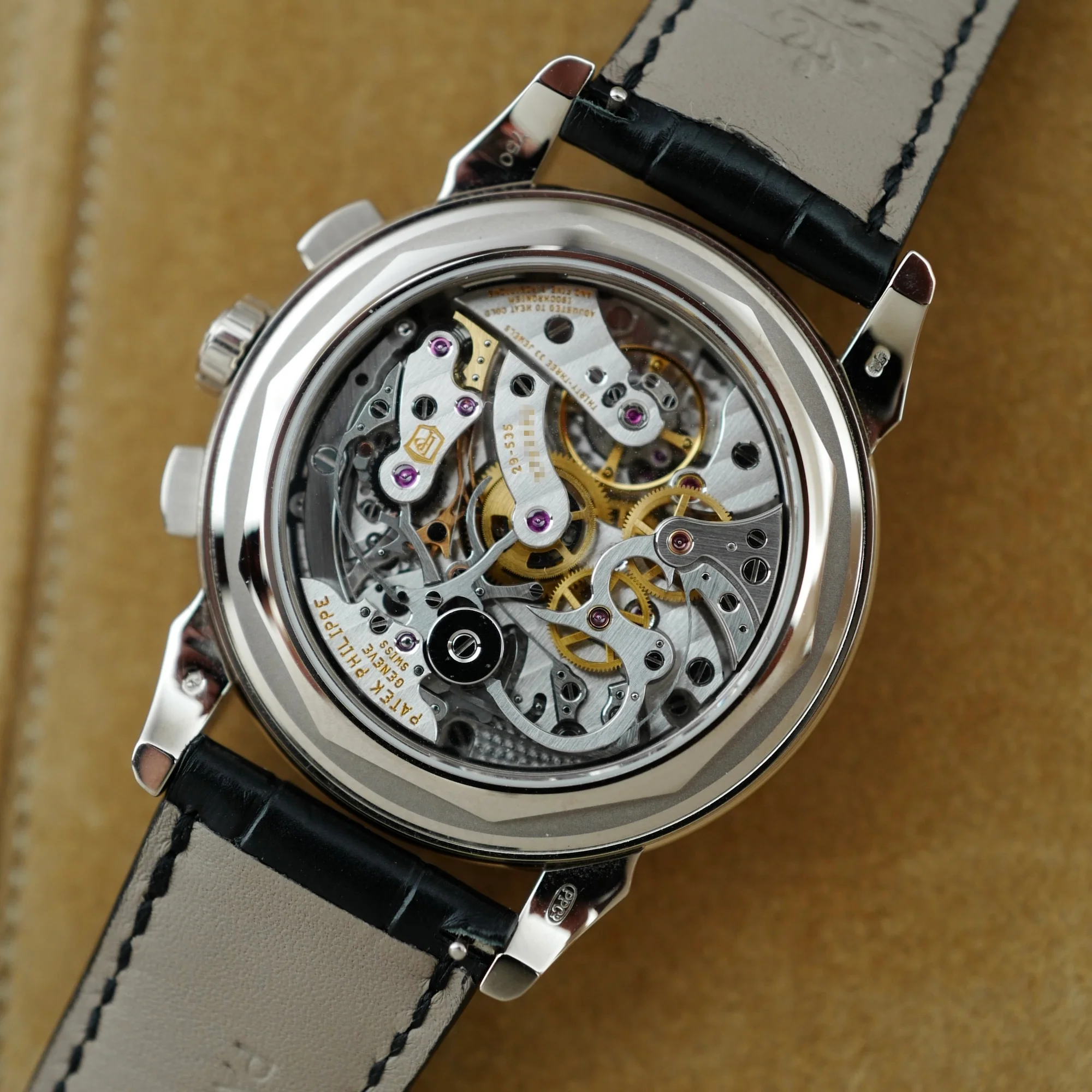 Patek Philippe White Gold Perpetual Calendar Chronograph Watch Ref. 5270G-013 with Original Box and Papers - Image 7