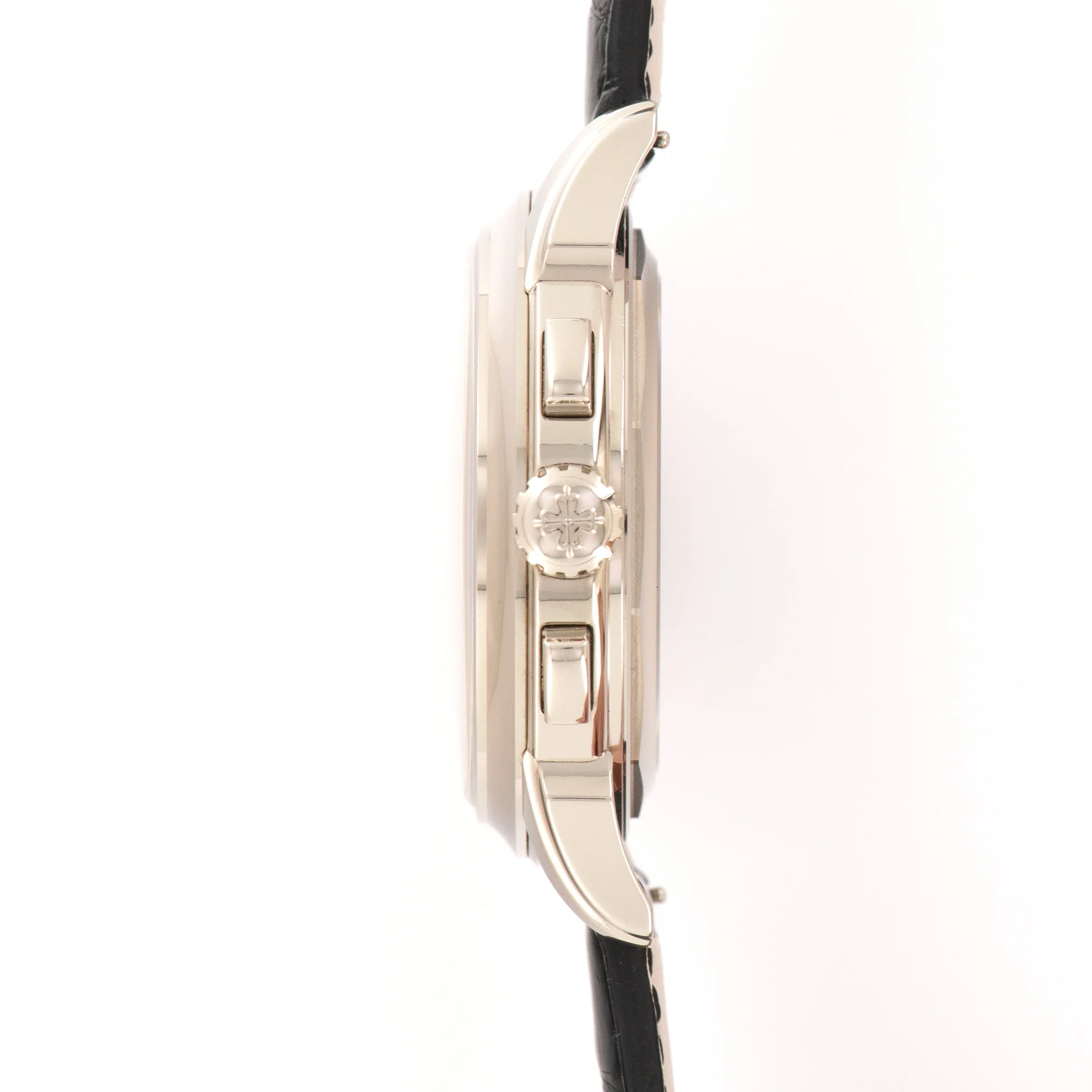 Patek Philippe White Gold Perpetual Calendar Chronograph Watch Ref. 5270 - Image 3
