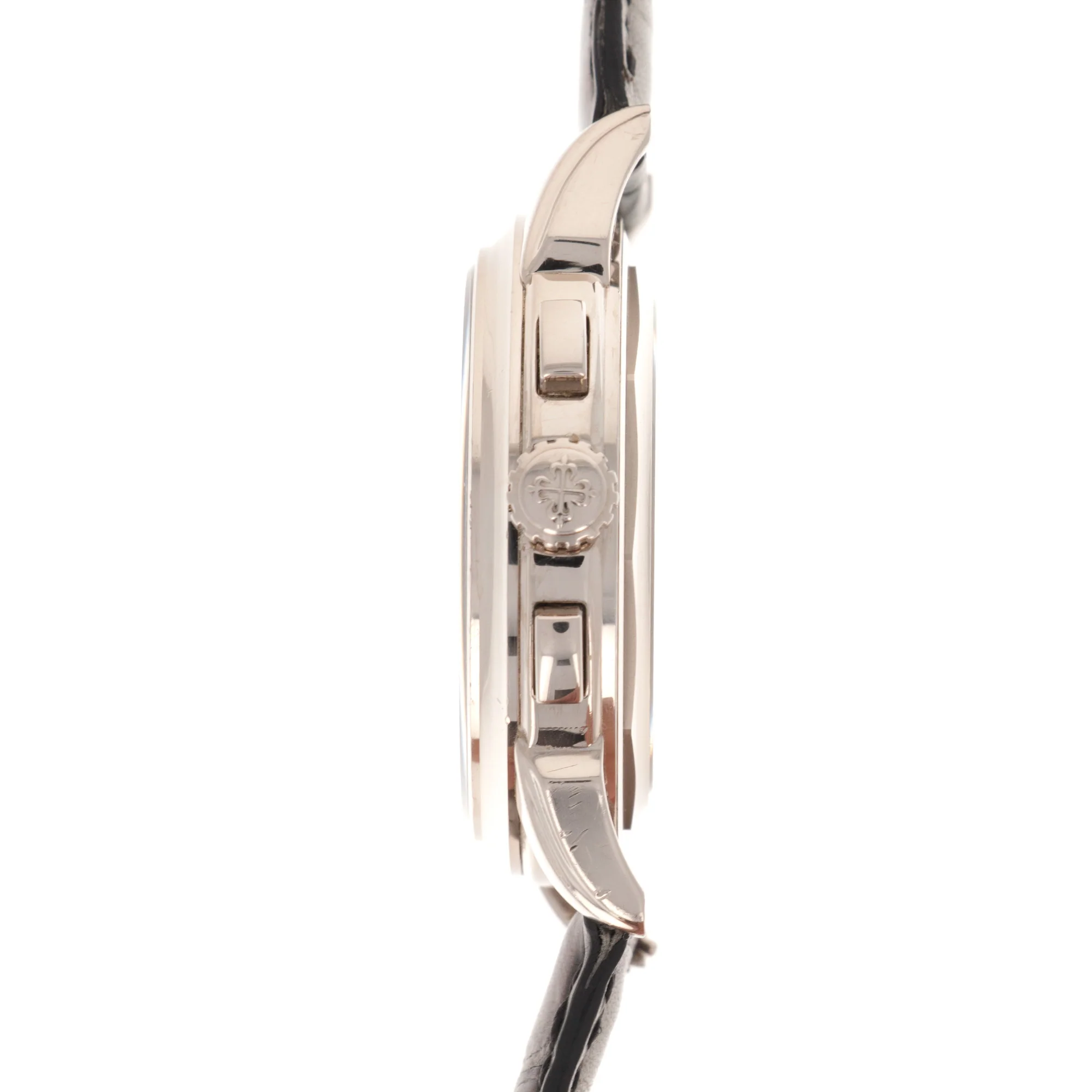 Patek Philippe White Gold Perpetual Calendar Chronograph Watch Ref. 5270 - Image 3