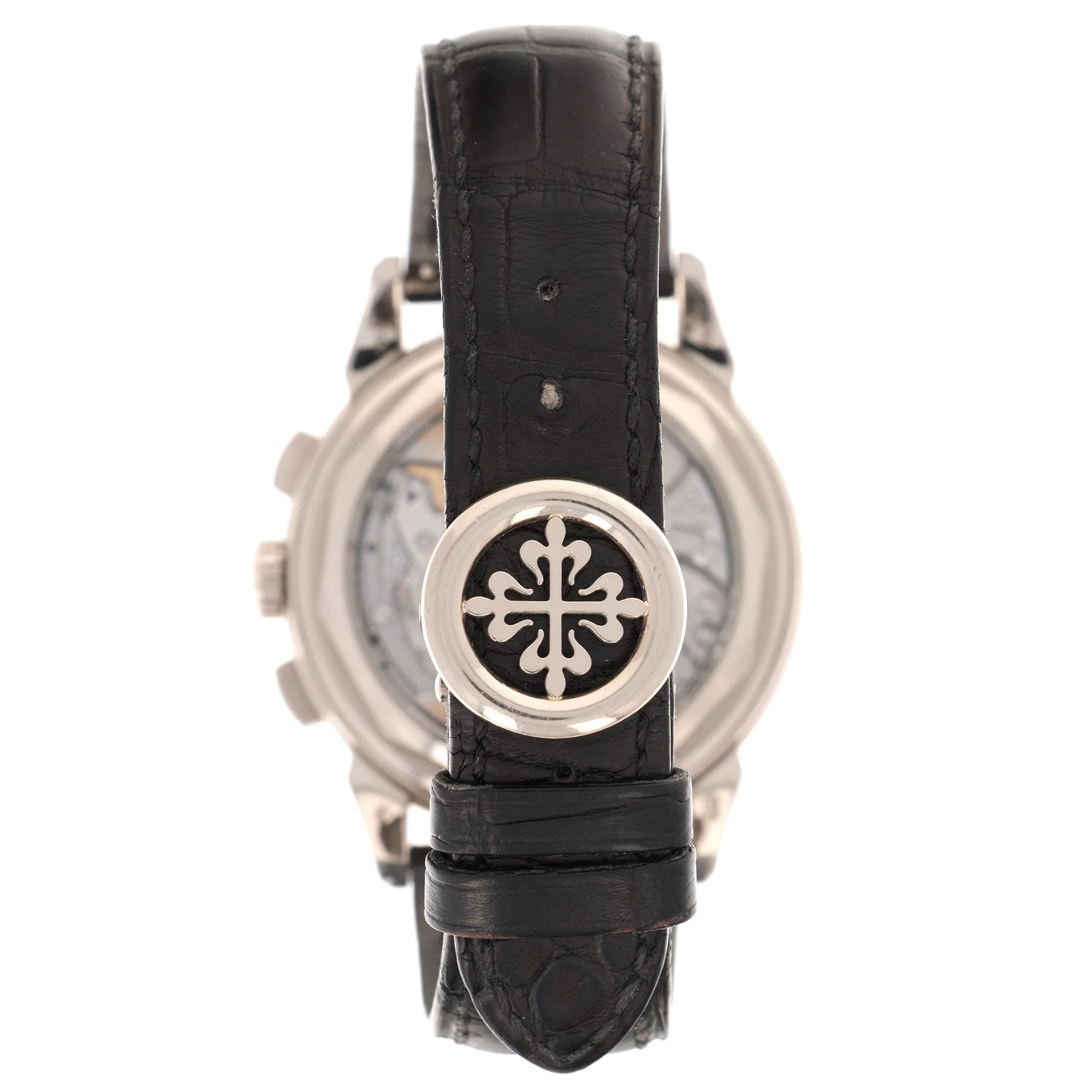 Patek Philippe White Gold Perpetual Calendar Chronograph Watch Ref. 5270 - Image 5