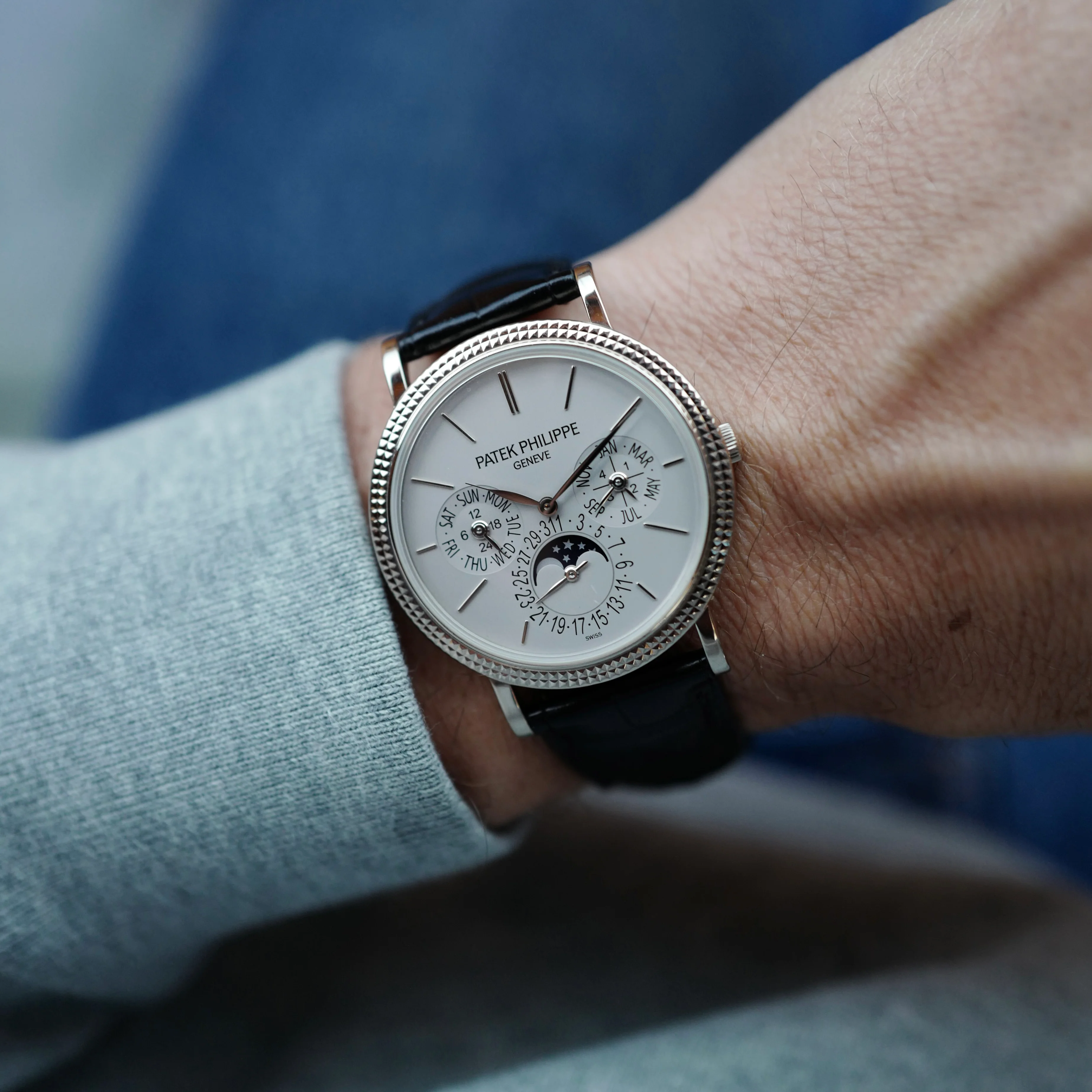 Patek Philippe White Gold Perpetual Calendar Ref. 5139 (New Arrival) - Image 3