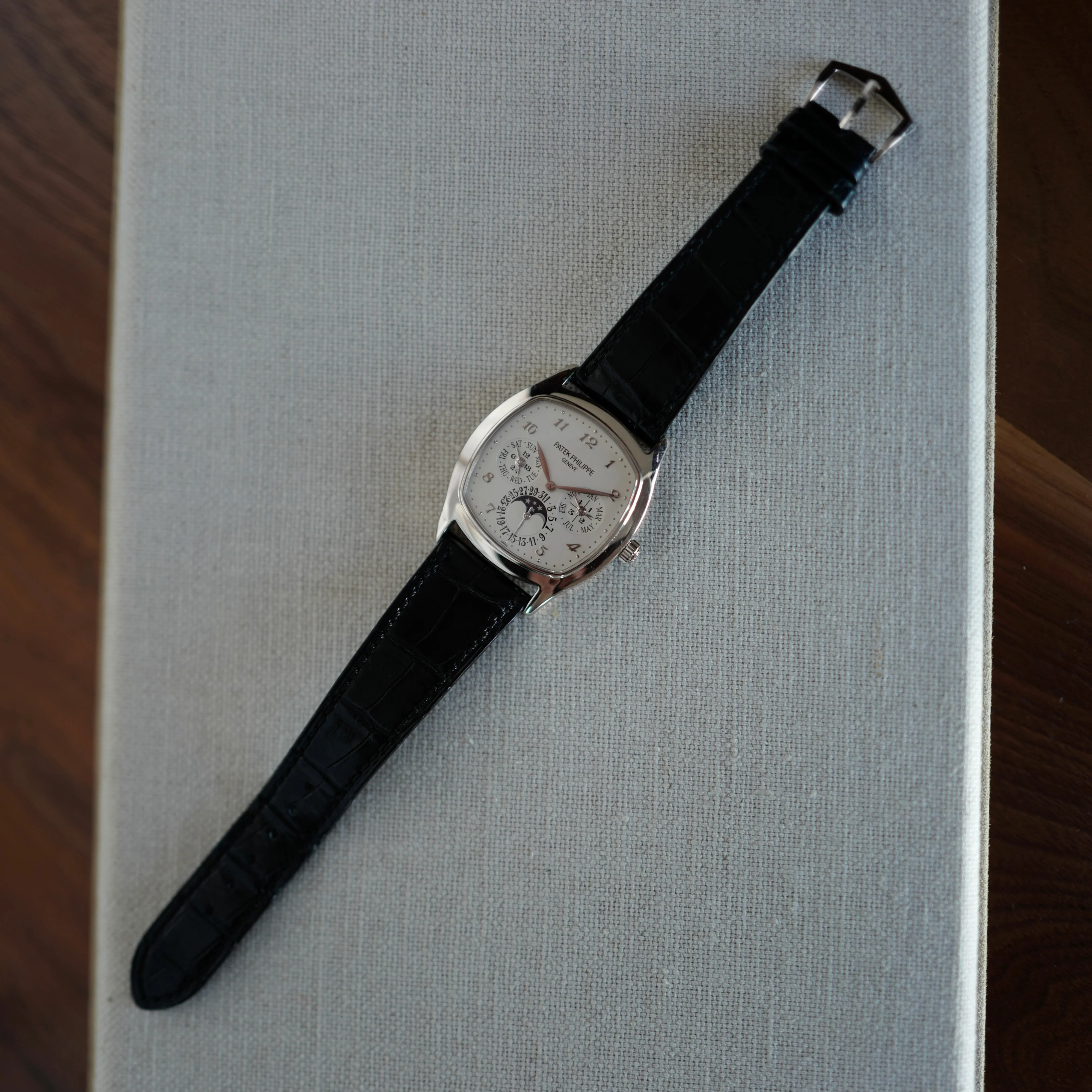 Patek Philippe White Gold Perpetual Calendar Ref. 5940 - Image 5